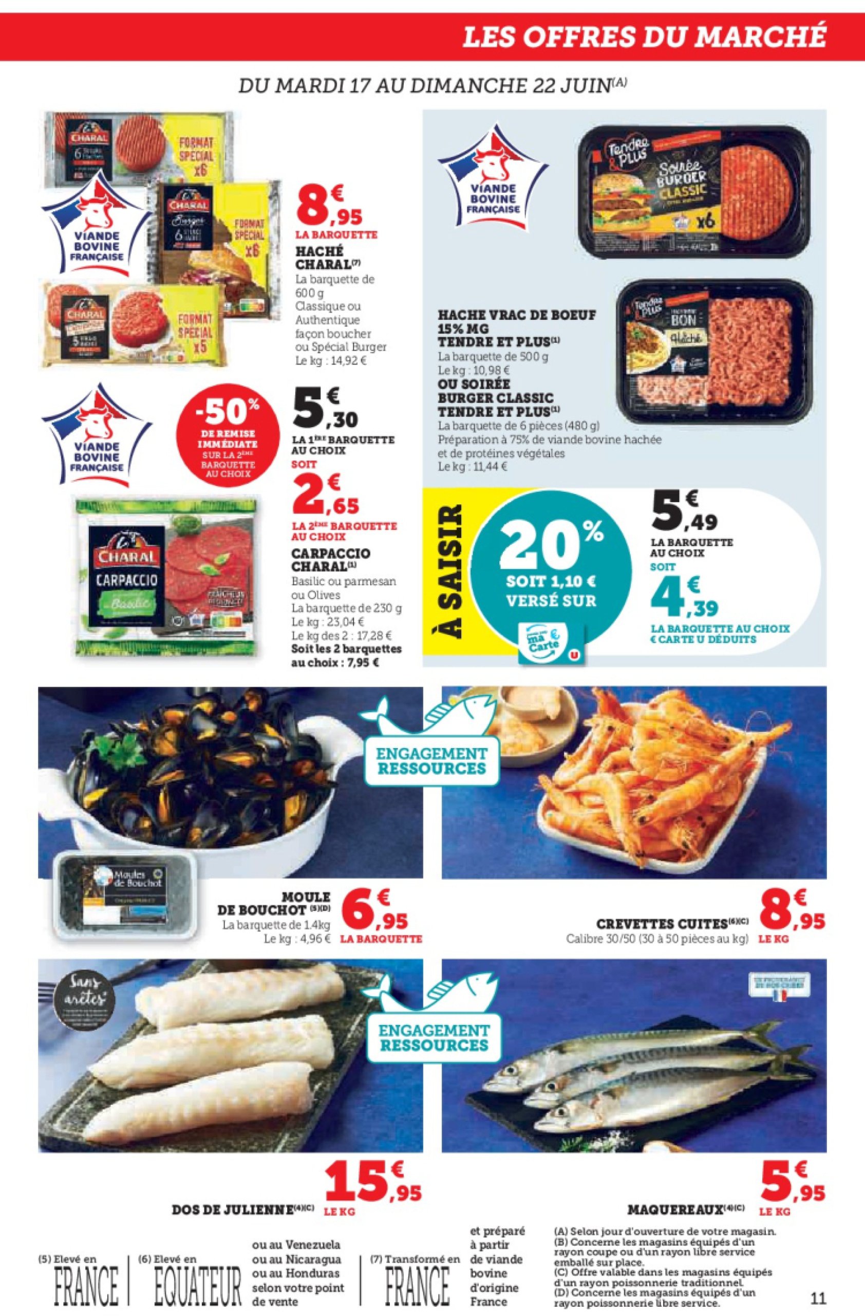 super-u - Catalogue Super U valable du 17/06 au 29/06 - page: 11 super-u - Catalogue Super U valable du 17/06 au 29/06 - page: 11