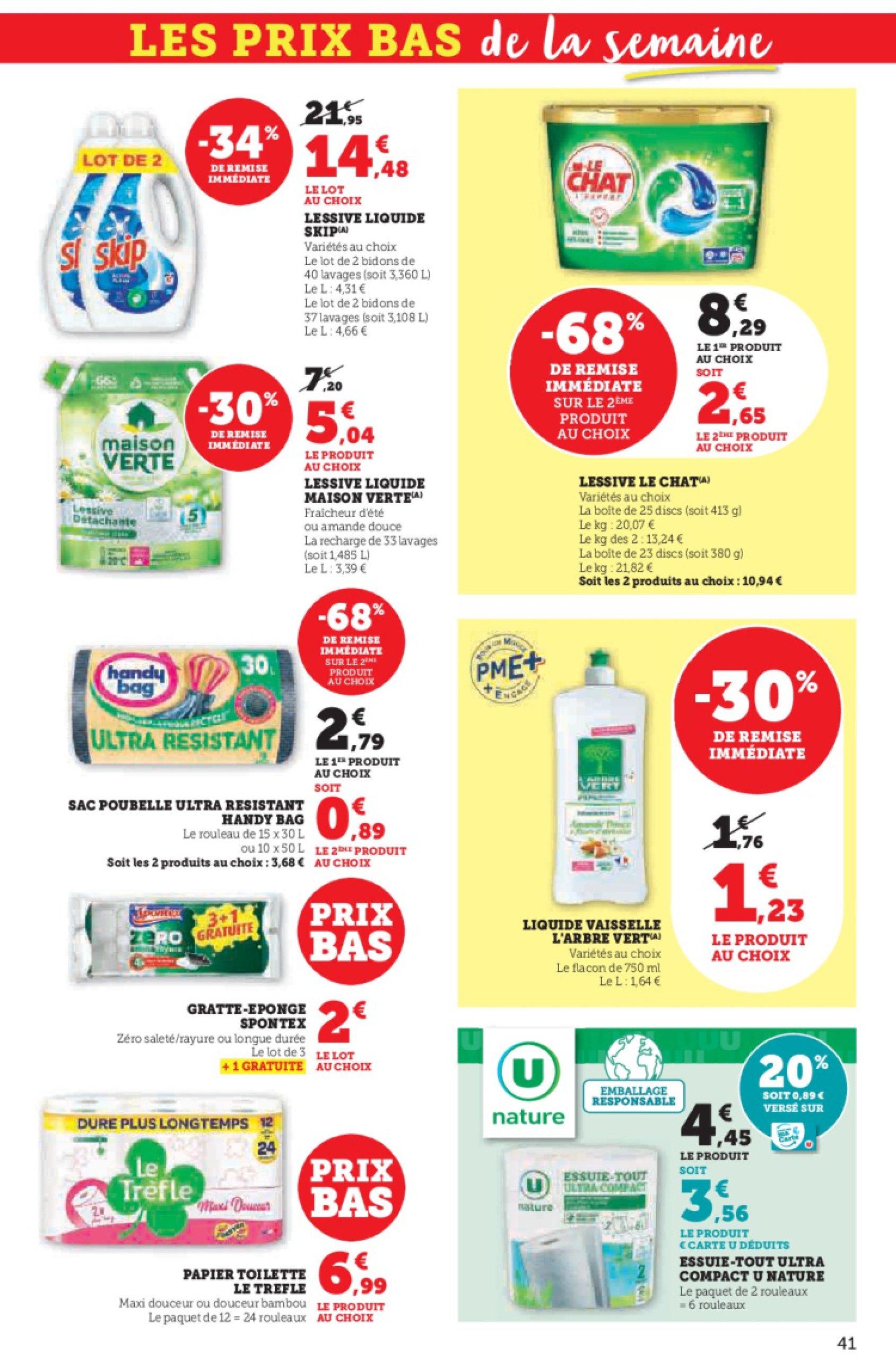 super-u - Catalogue Super U valable du 17/06 au 29/06 - page: 41 super-u - Catalogue Super U valable du 17/06 au 29/06 - page: 41
