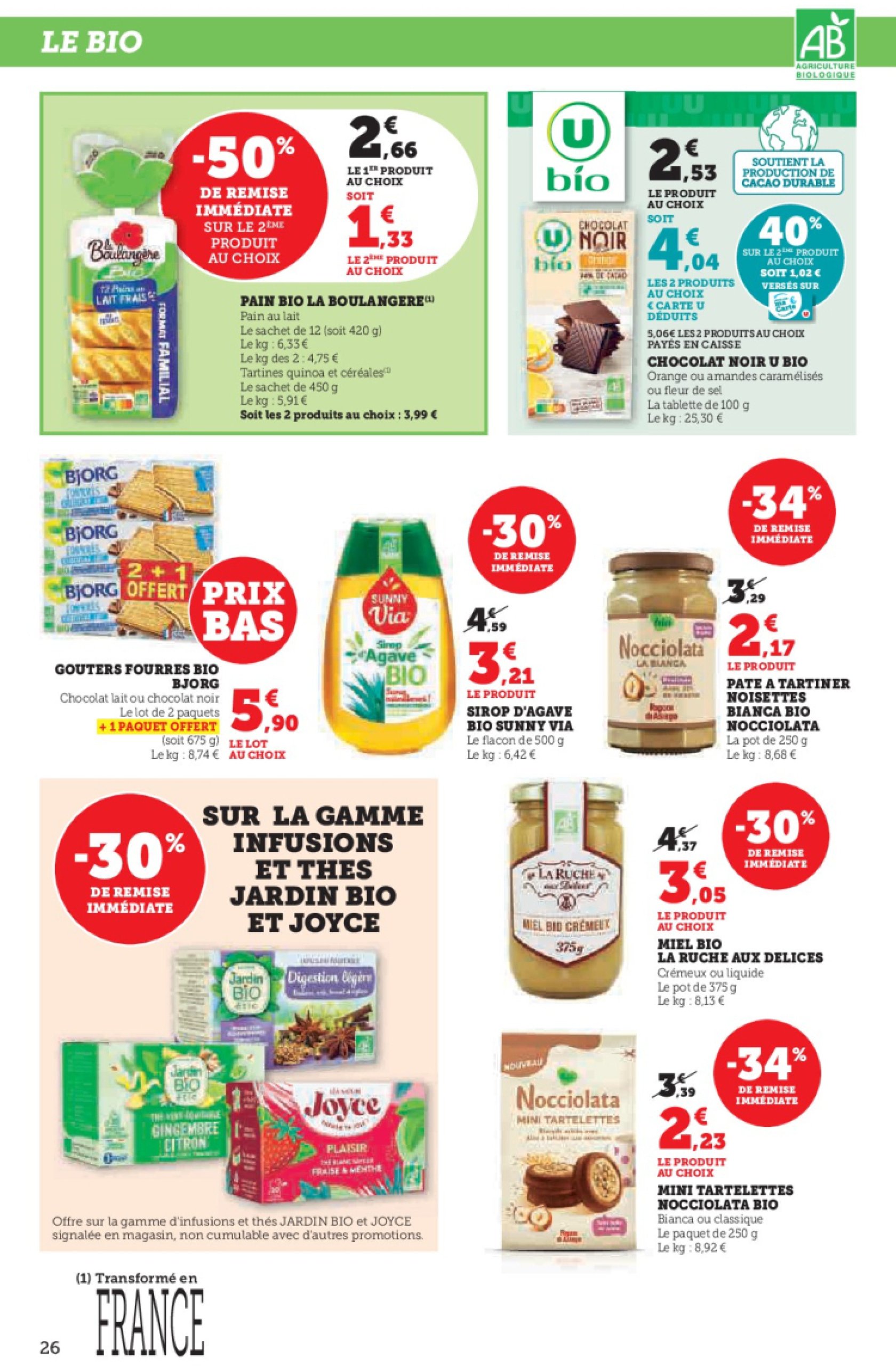 super-u - Catalogue Super U valable du 17/06 au 29/06 - page: 26 super-u - Catalogue Super U valable du 17/06 au 29/06 - page: 26
