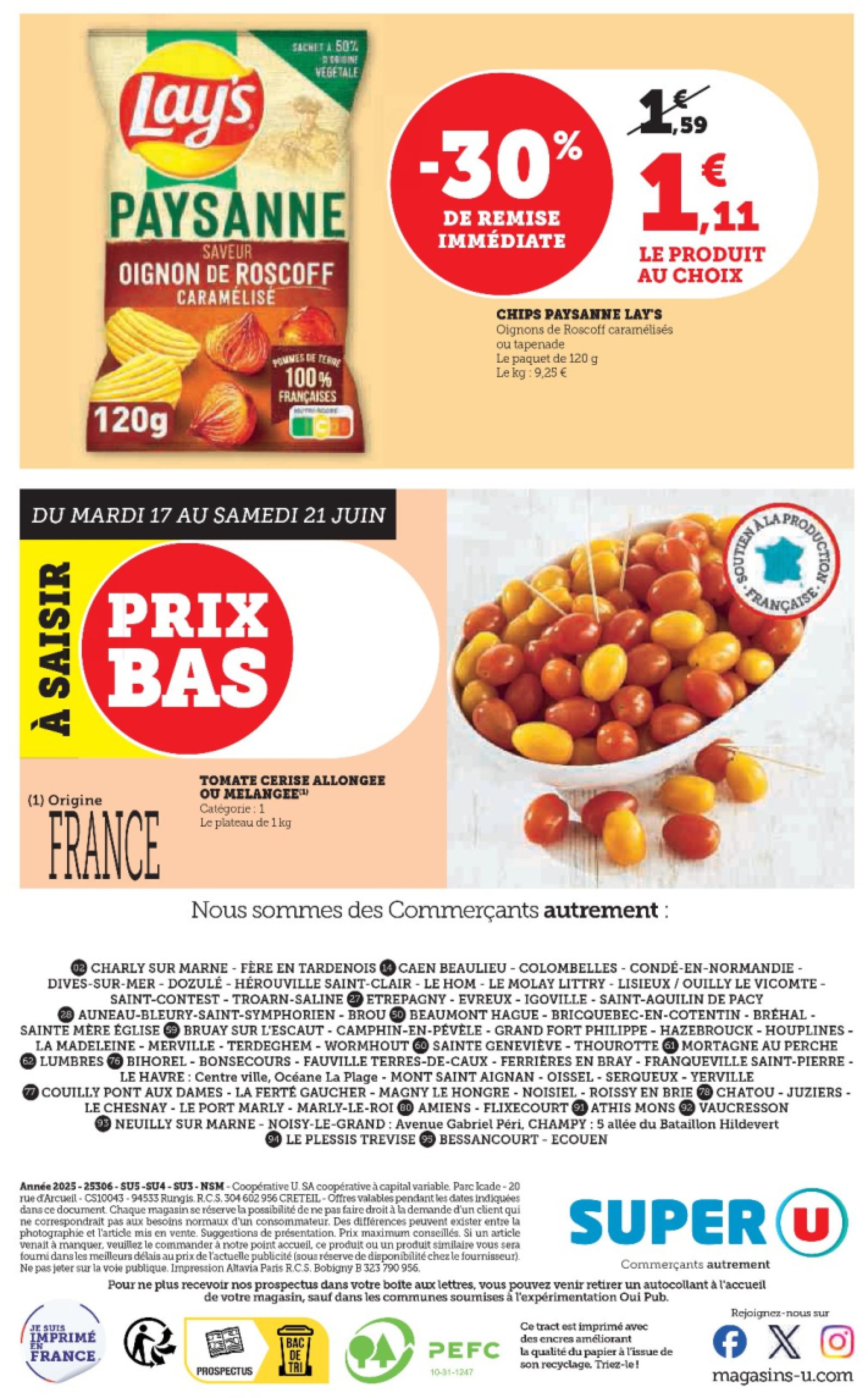 super-u - Catalogue Super U valable du 17/06 au 29/06 - page: 44 super-u - Catalogue Super U valable du 17/06 au 29/06 - page: 44