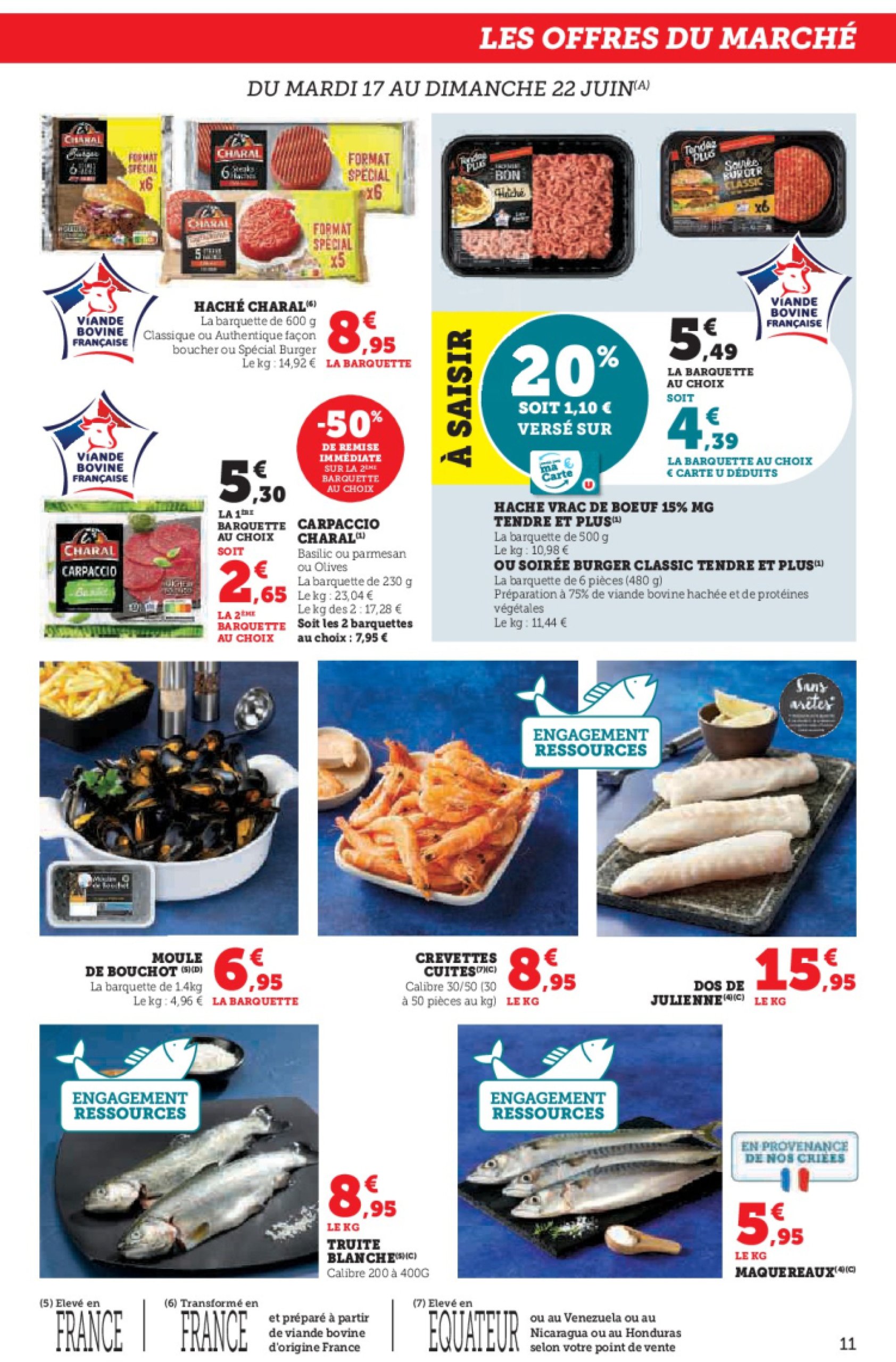 super-u - Catalogue Hyper U valable du 17/06 au 29/06 - page: 11