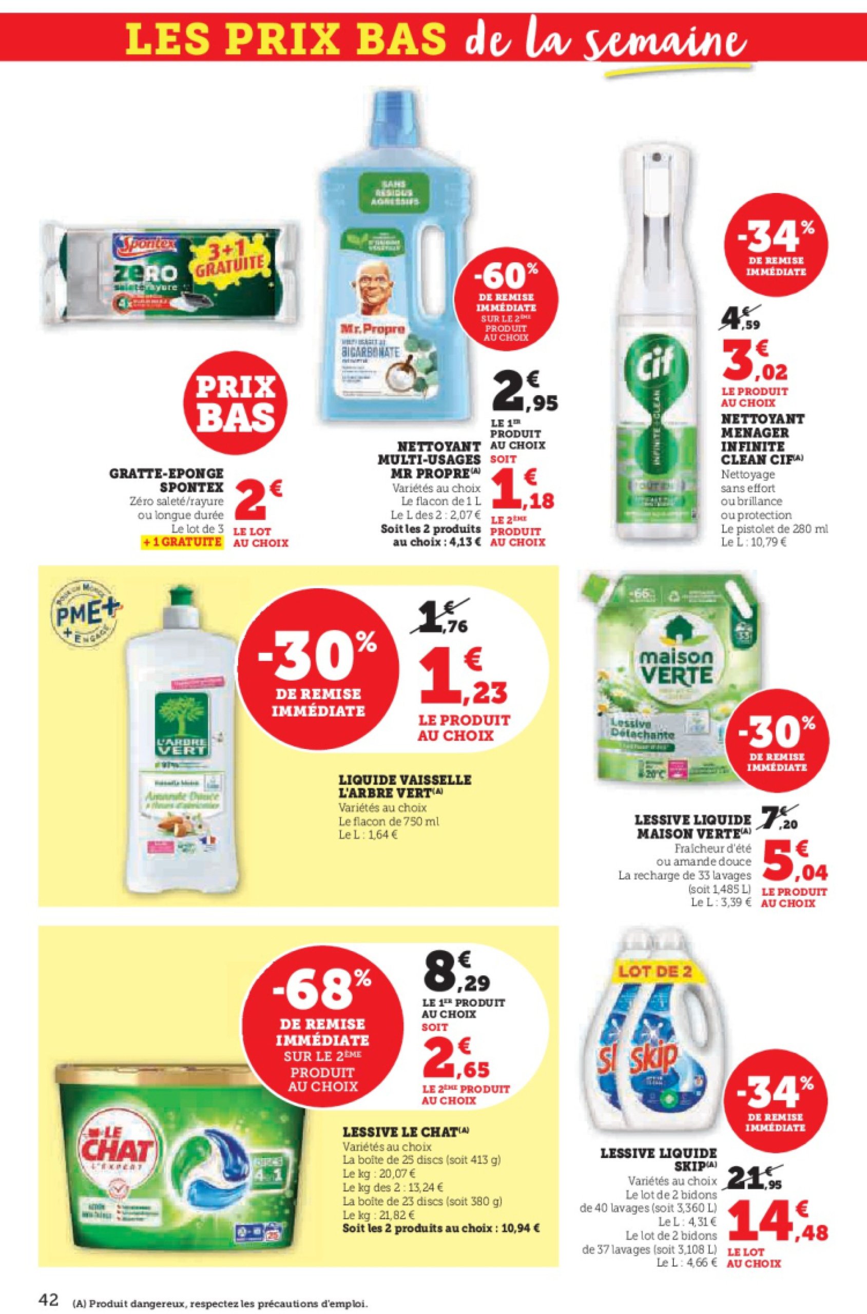 super-u - Catalogue Hyper U valable du 17/06 au 29/06 - page: 42