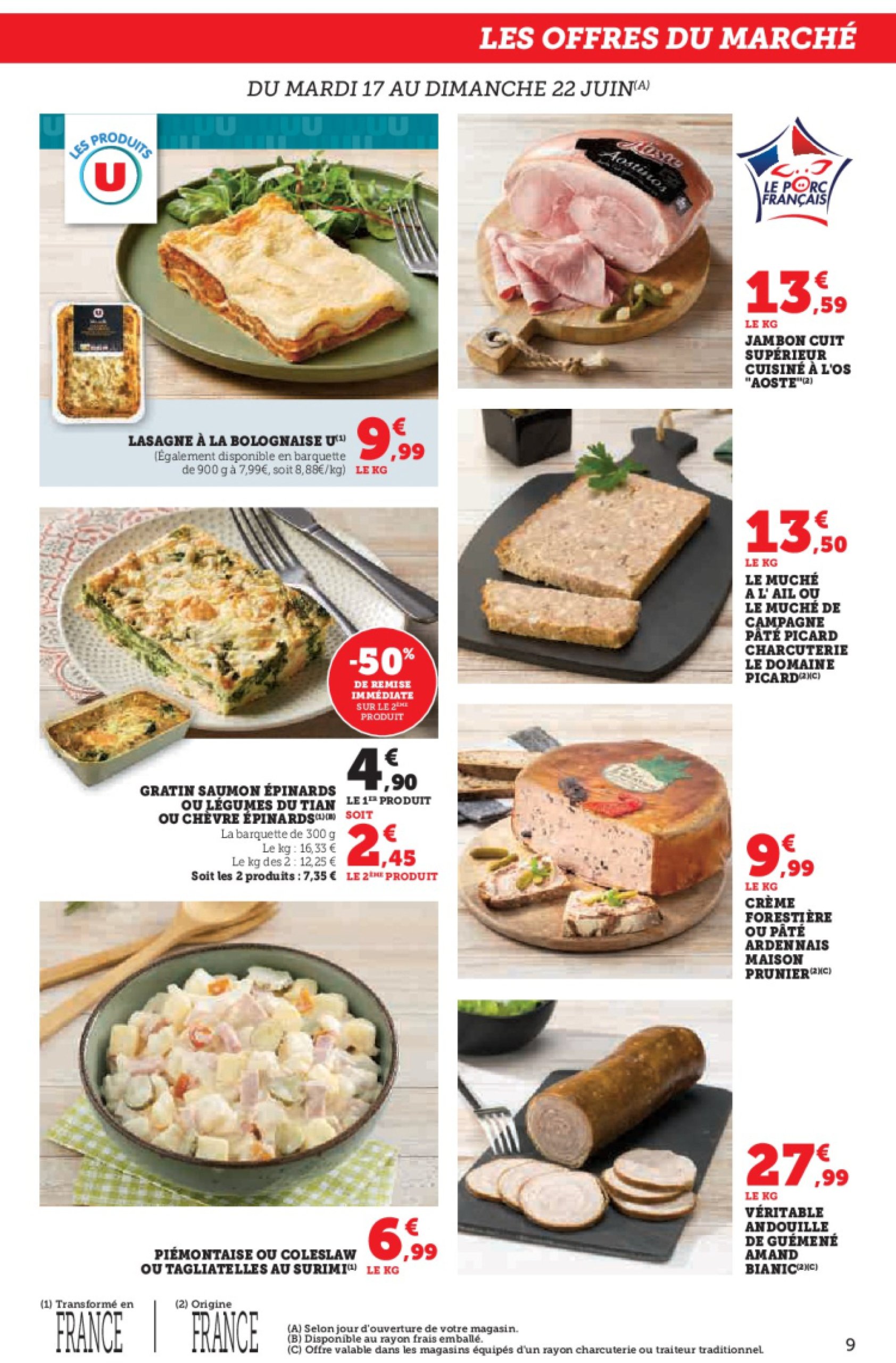 super-u - Catalogue Hyper U valable du 17/06 au 29/06 - page: 9