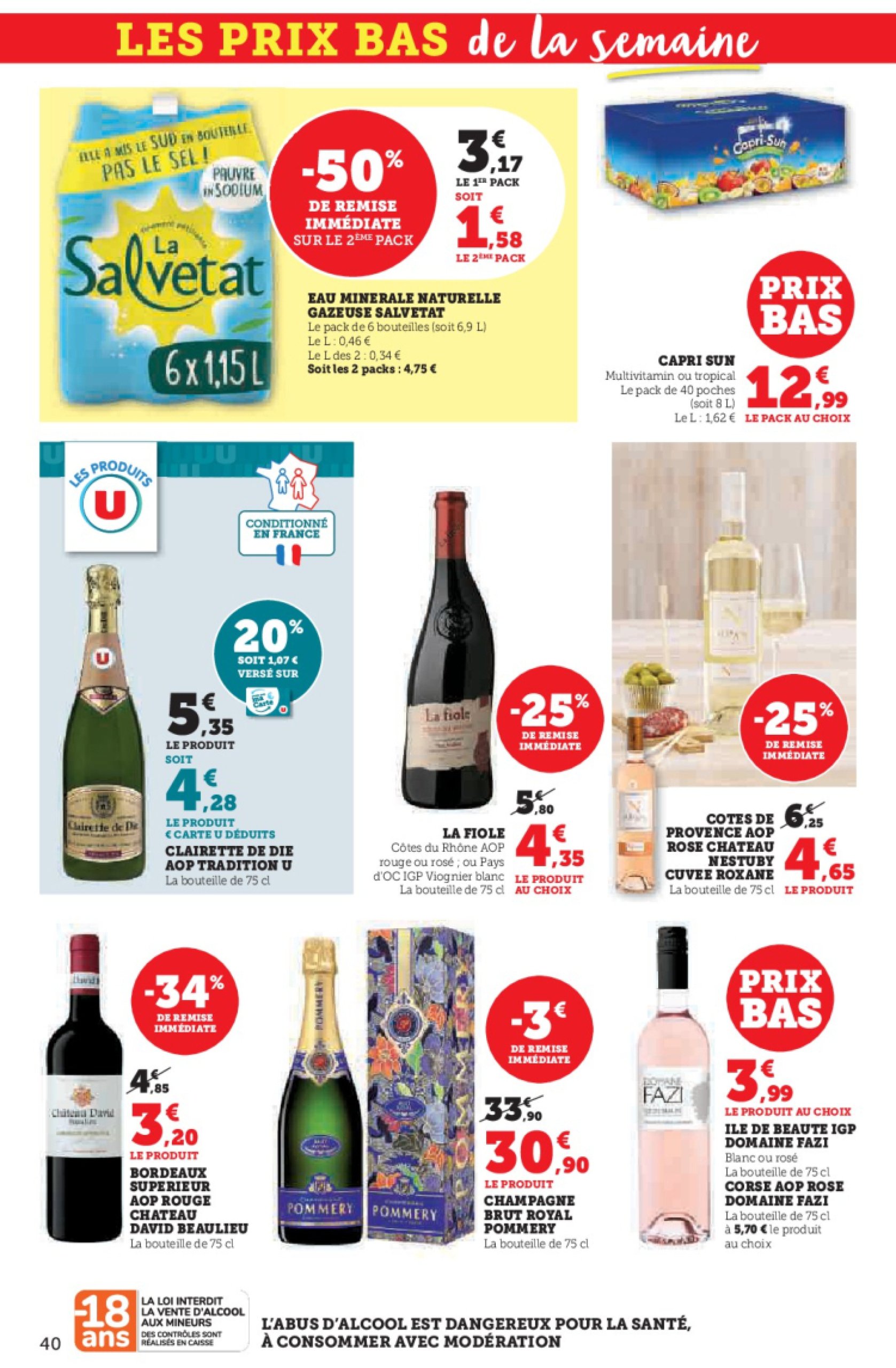 super-u - Catalogue Hyper U valable du 17/06 au 29/06 - page: 40