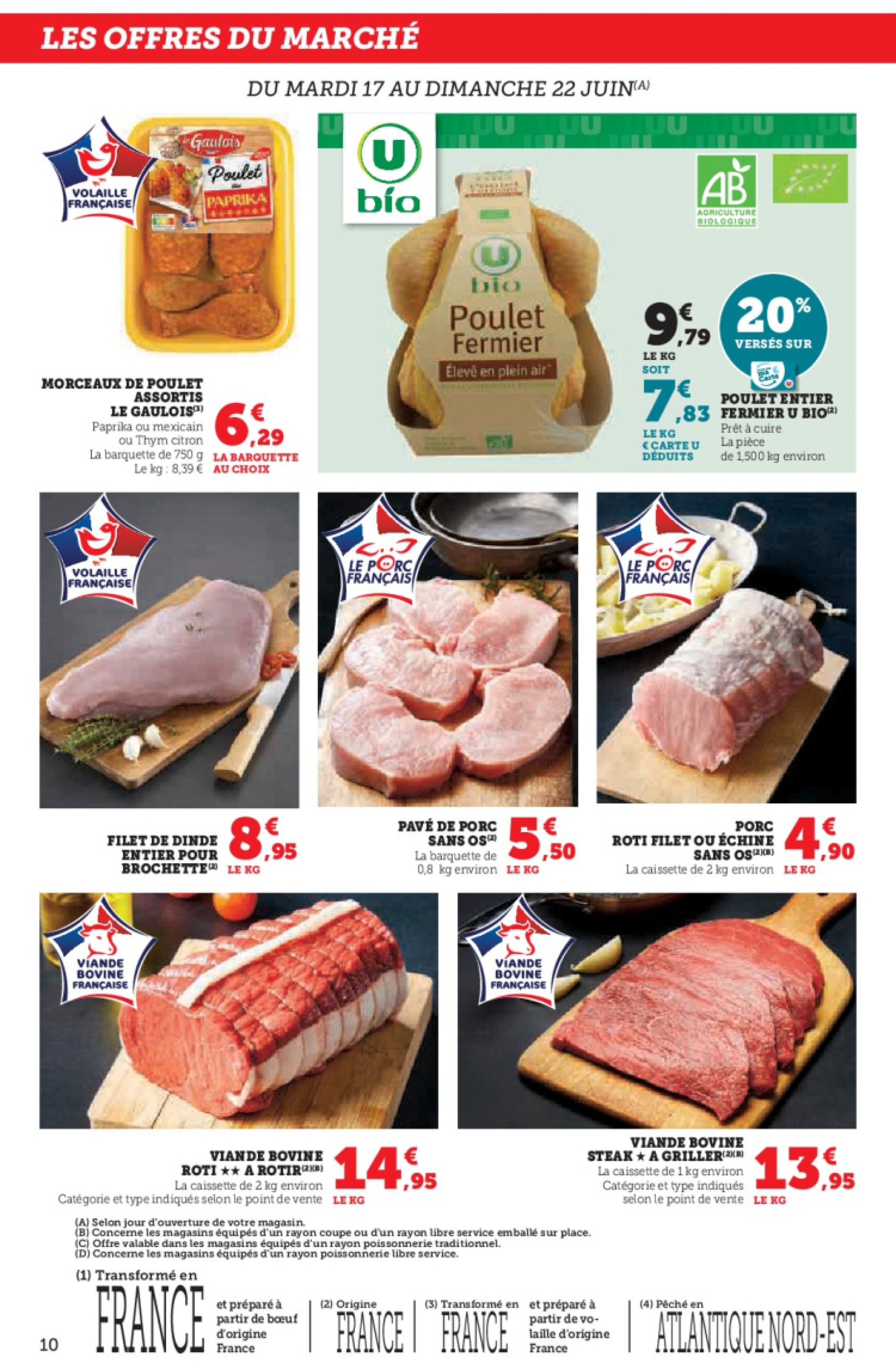 super-u - Catalogue Hyper U valable du 17/06 au 29/06 - page: 10