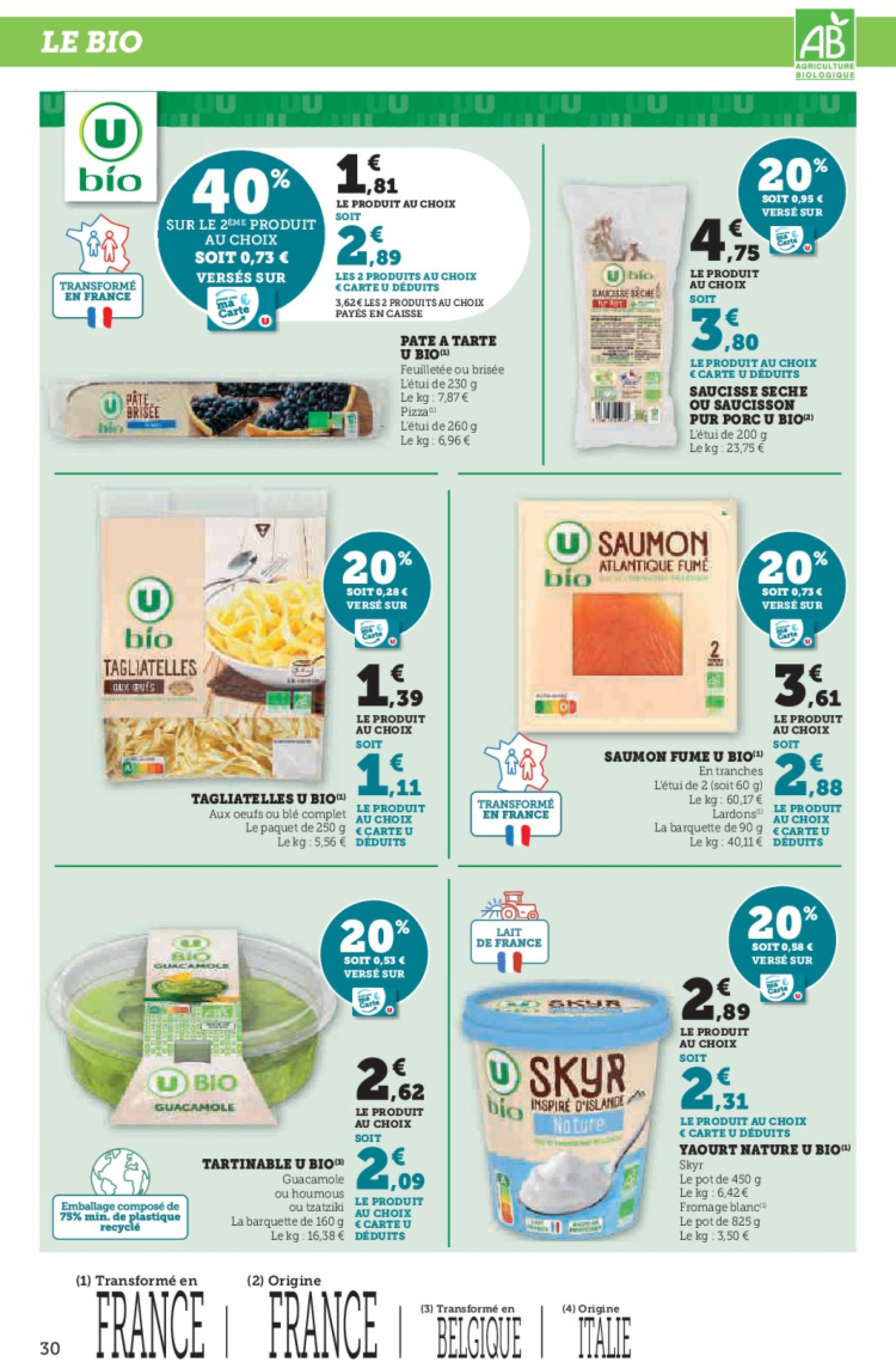 super-u - Catalogue Hyper U valable du 17/06 au 29/06 - page: 30