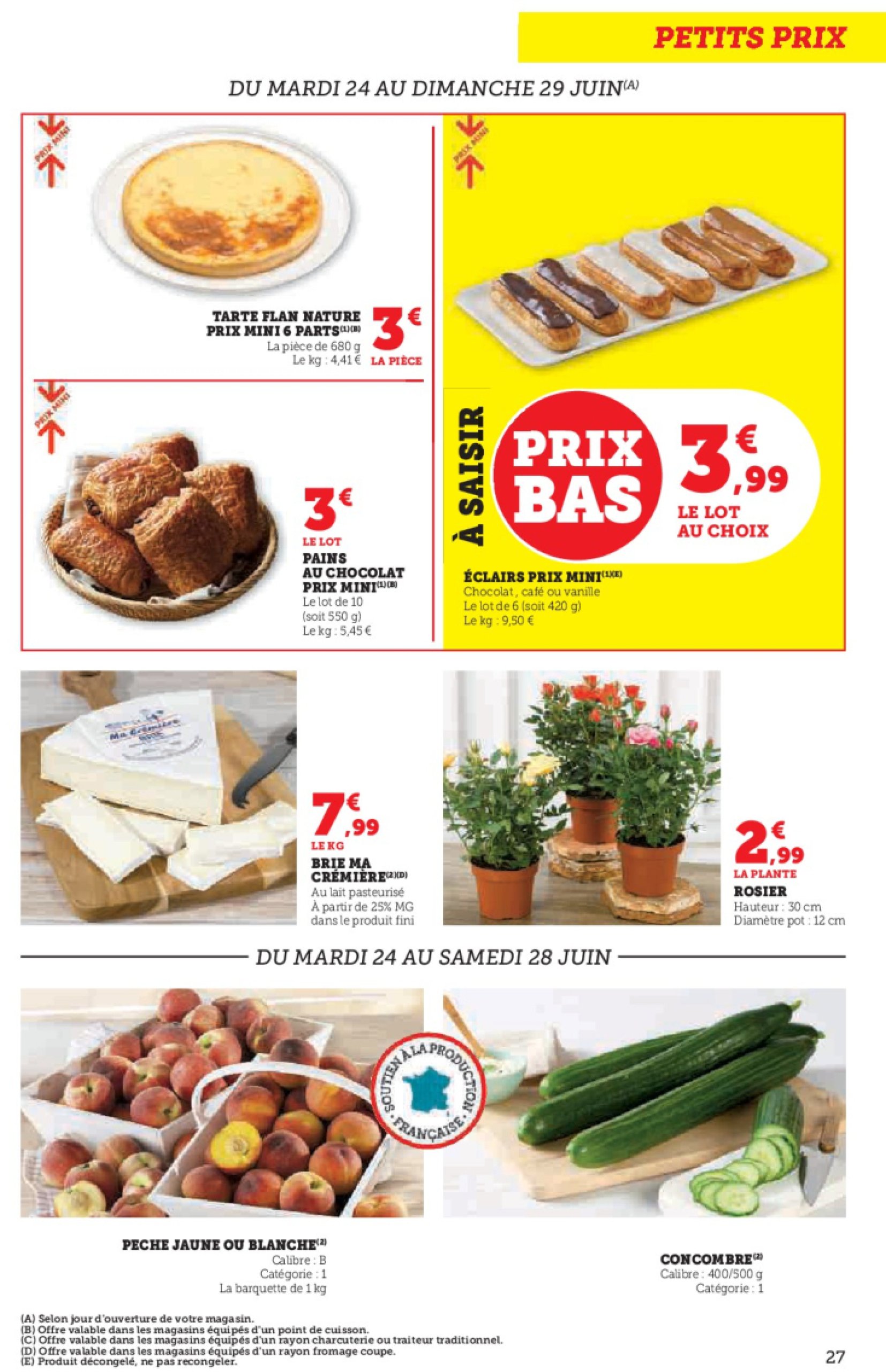 super-u - Catalogue Super U valable du 24/06 au 06/07 - page: 27