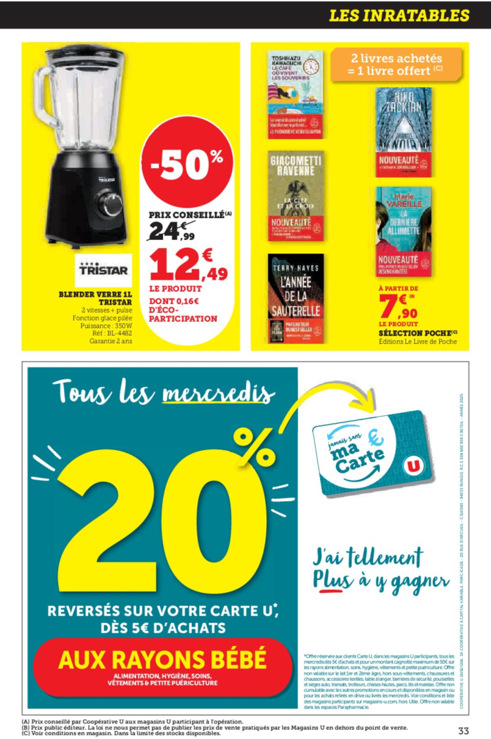 super-u - Catalogue Super U valable du 24/06 au 06/07 - page: 33