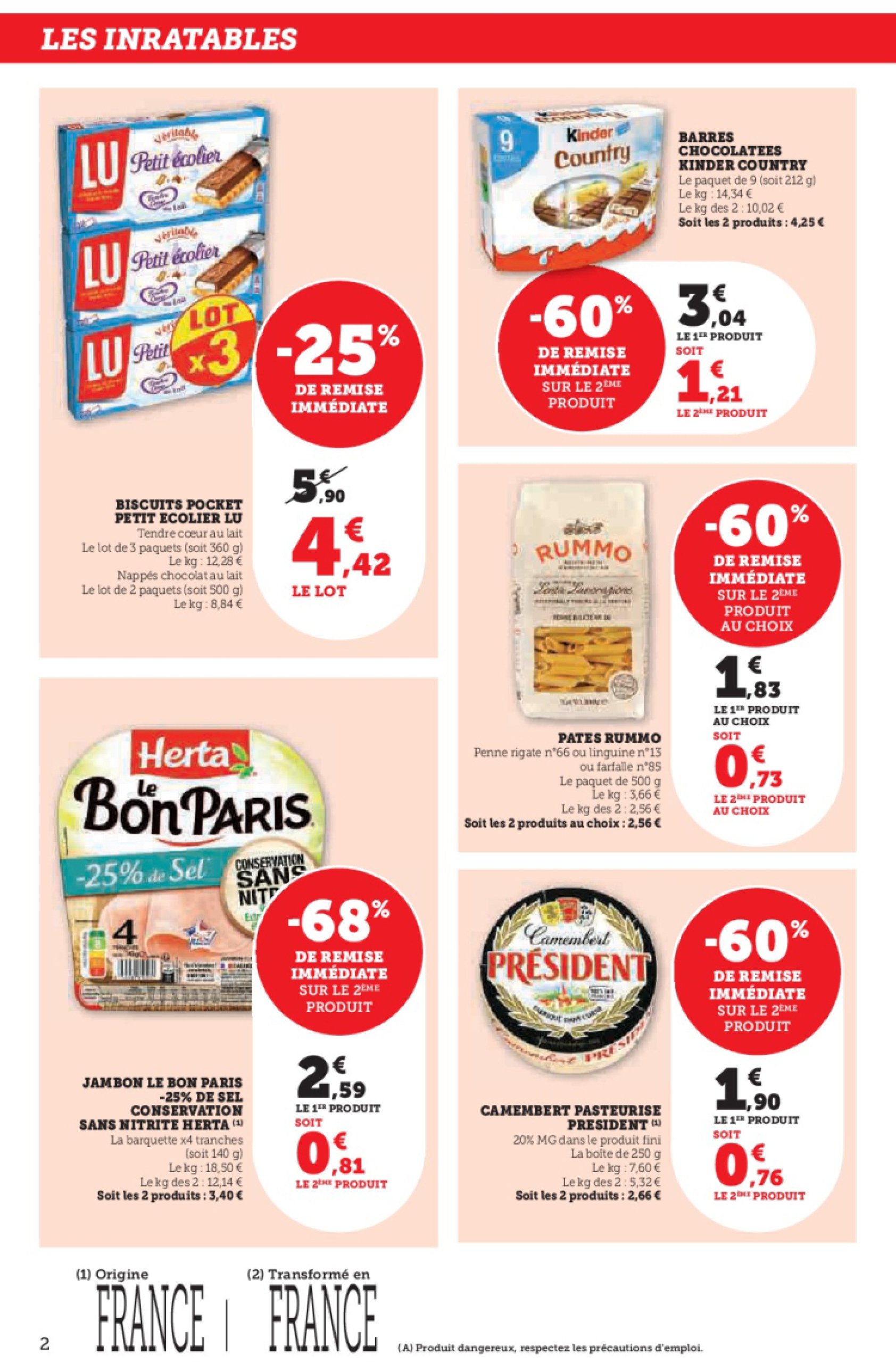 super-u - Catalogue Super U valable du 24/06 au 06/07 - page: 2