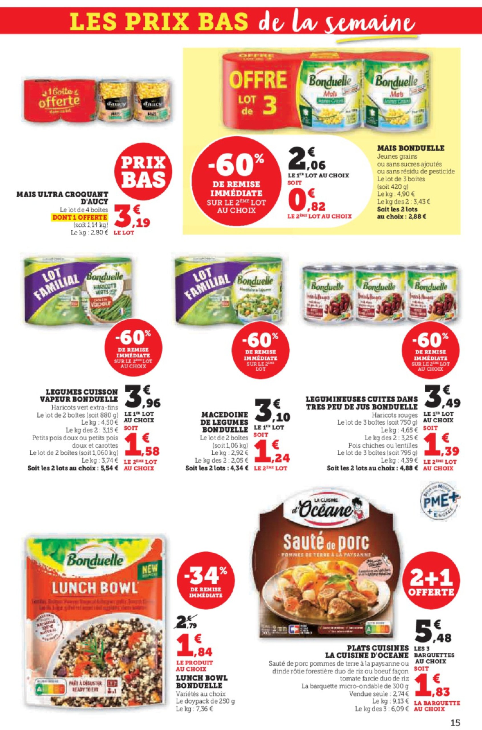 super-u - Catalogue Super U valable du 24/06 au 06/07 - page: 15