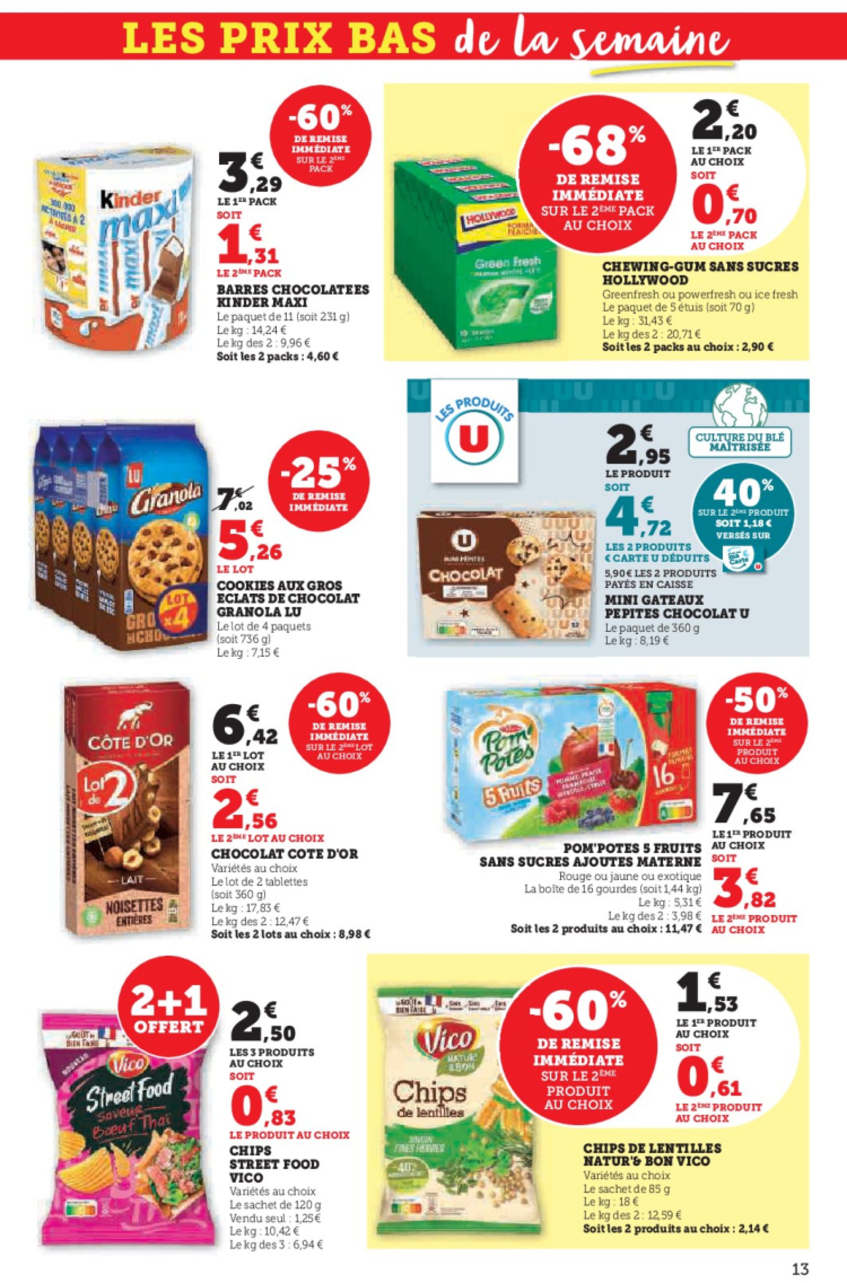 super-u - Catalogue Super U valable du 24/06 au 06/07 - page: 13