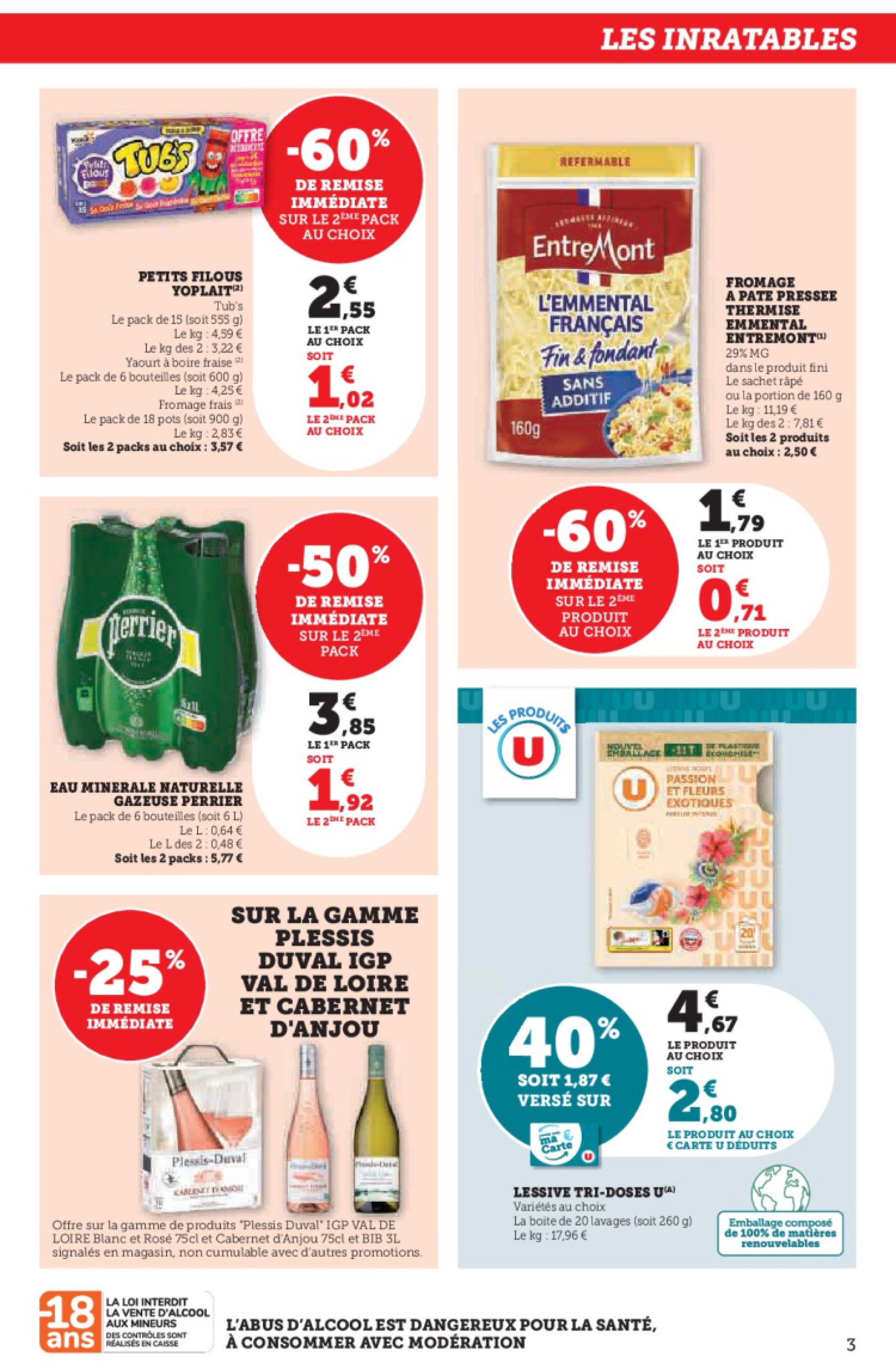super-u - Catalogue Super U valable du 24/06 au 06/07 - page: 3