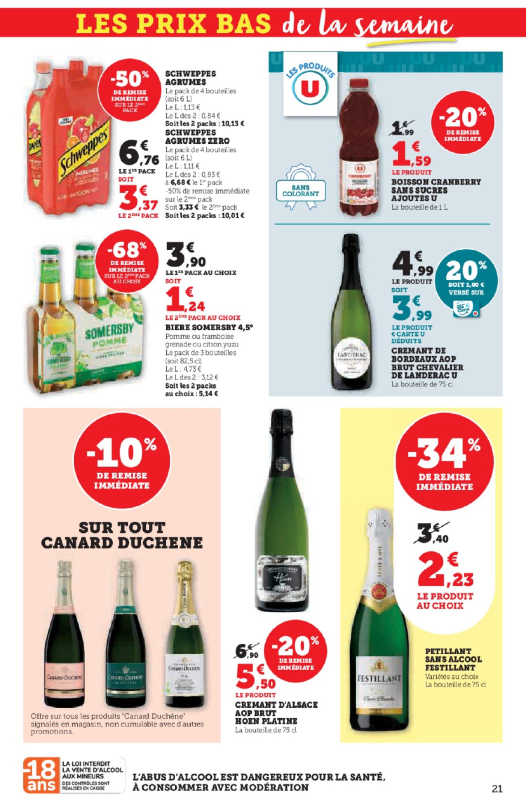 super-u - Catalogue Super U valable du 24/06 au 06/07 - page: 21