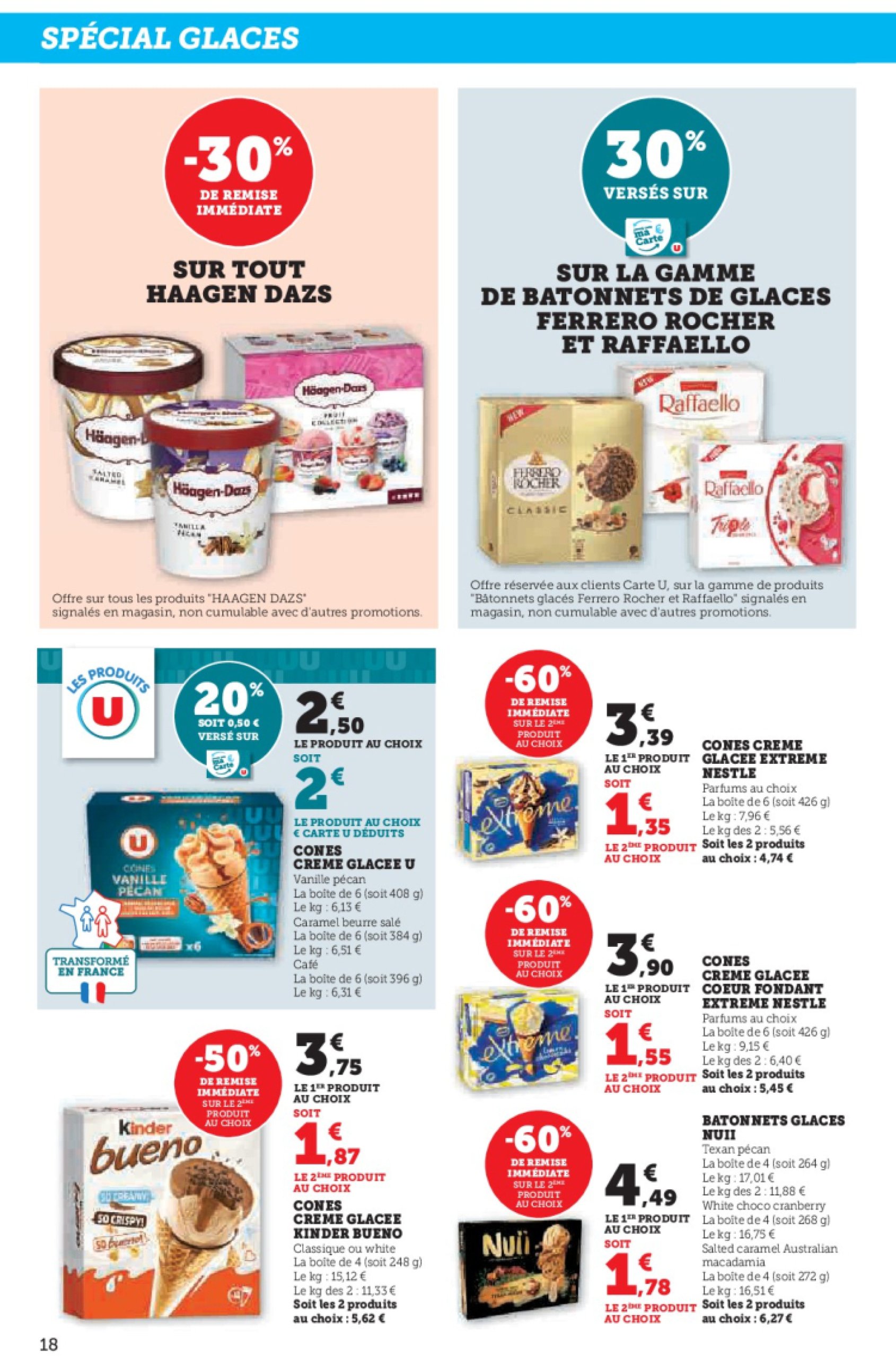 super-u - Catalogue Super U valable du 24/06 au 06/07 - page: 18