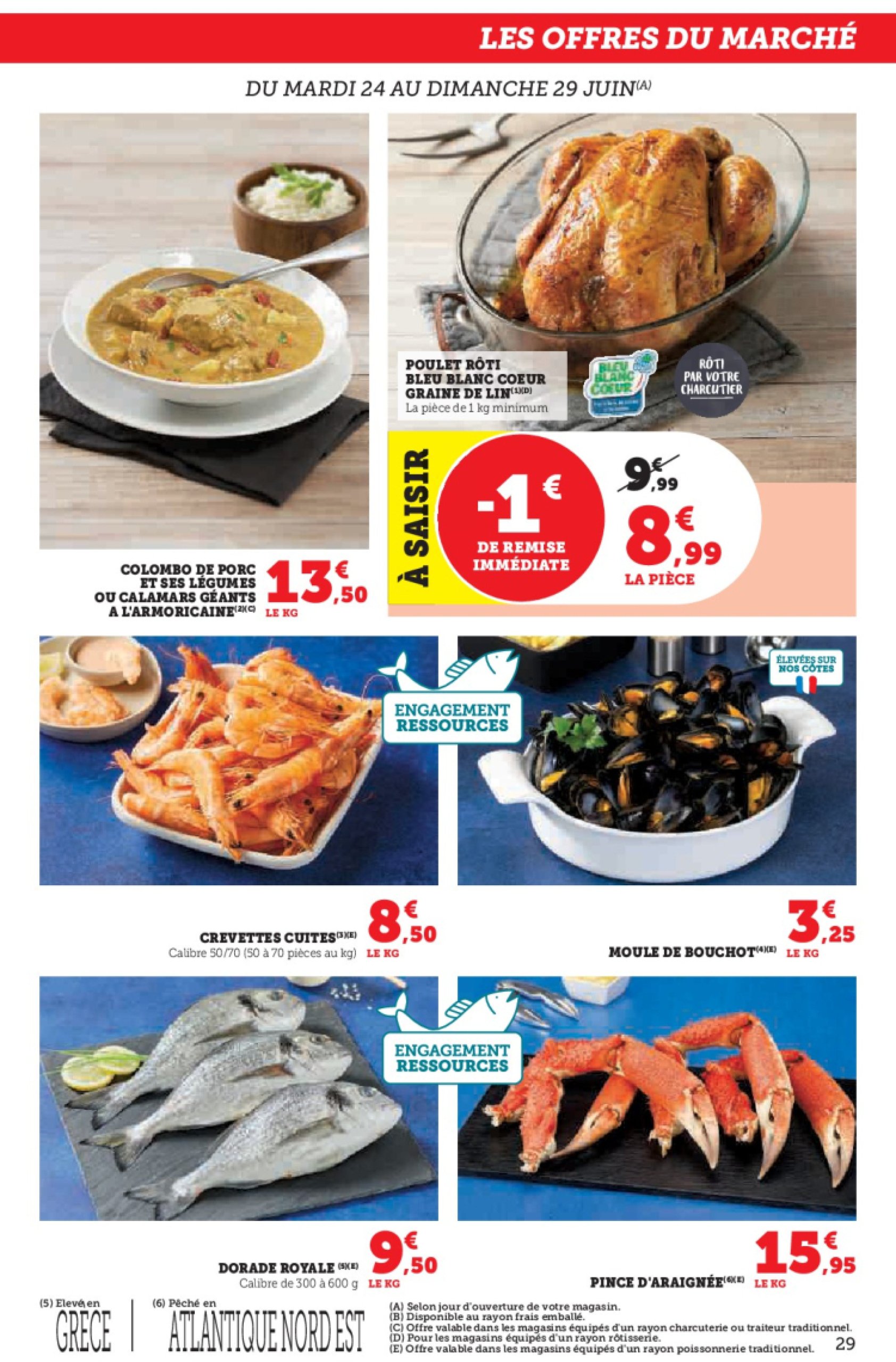 super-u - Catalogue Super U valable du 24/06 au 06/07 - page: 29