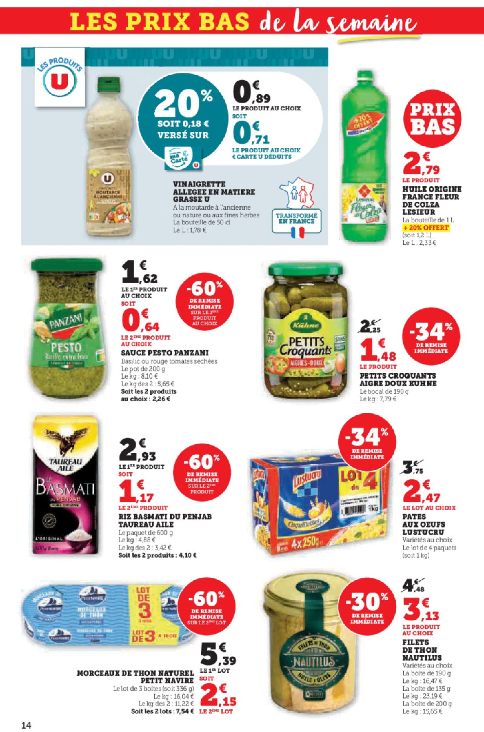 super-u - Catalogue Super U valable du 24/06 au 06/07 - page: 14