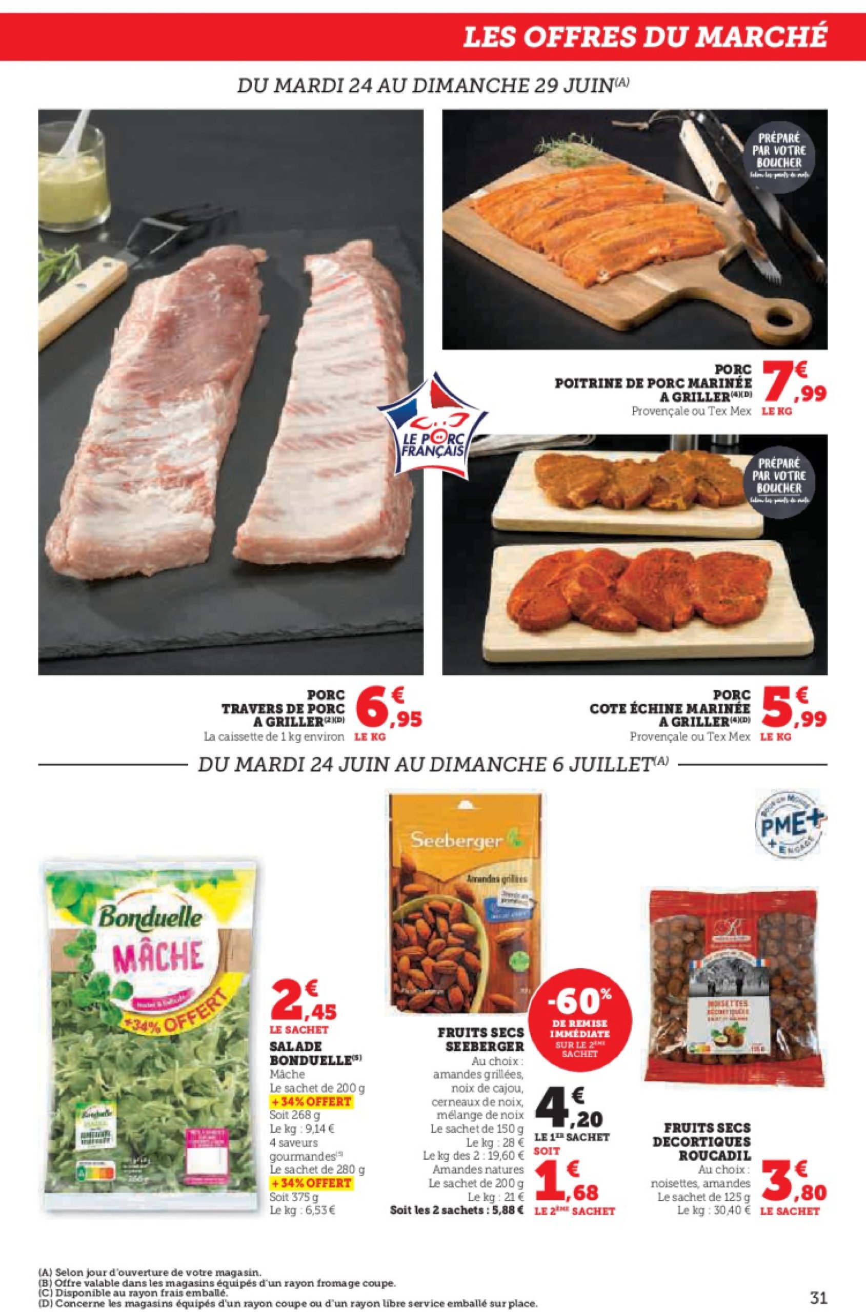 super-u - Catalogue Super U valable du 24/06 au 06/07 - page: 31