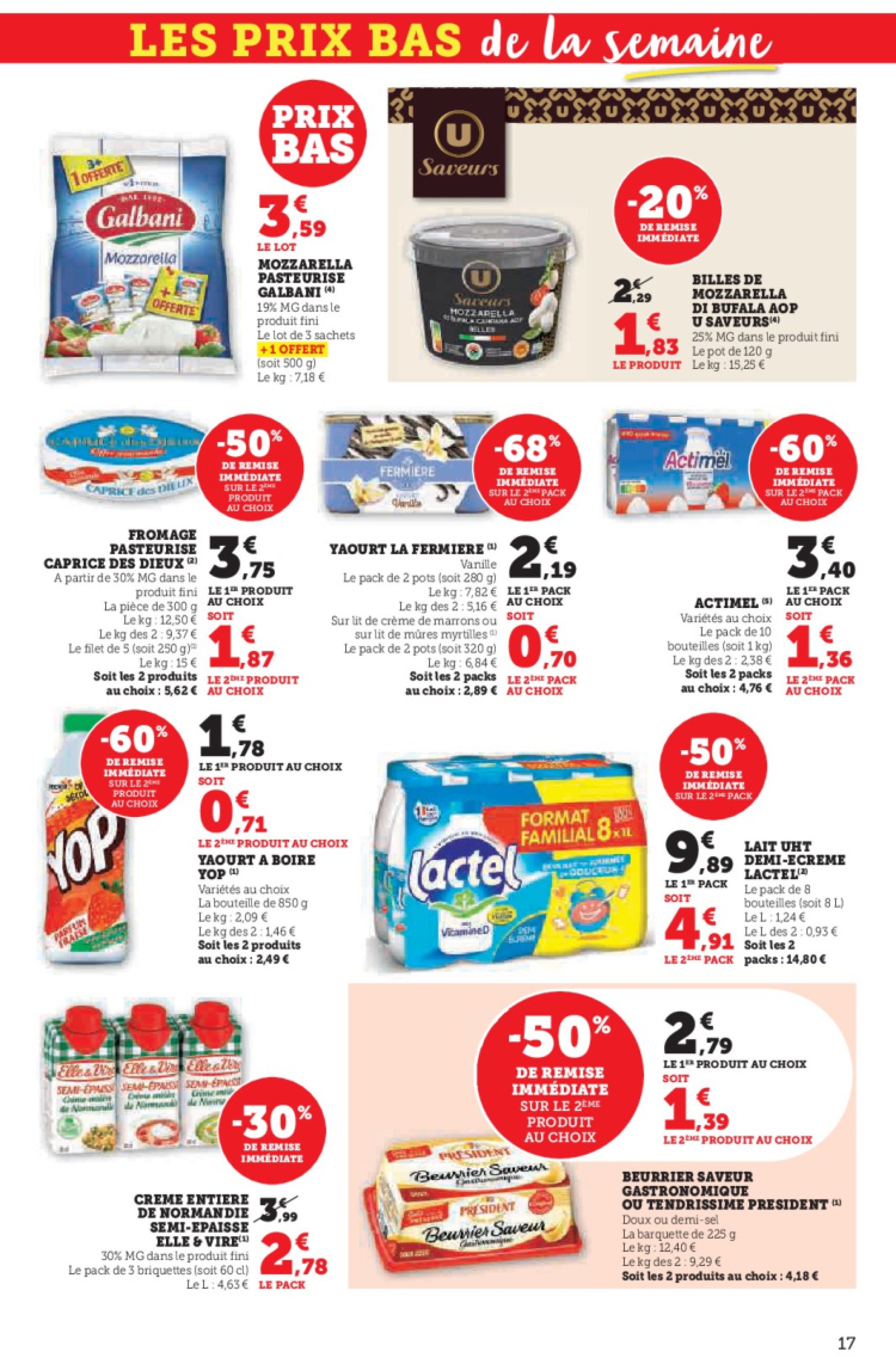 super-u - Catalogue Super U valable du 24/06 au 06/07 - page: 17