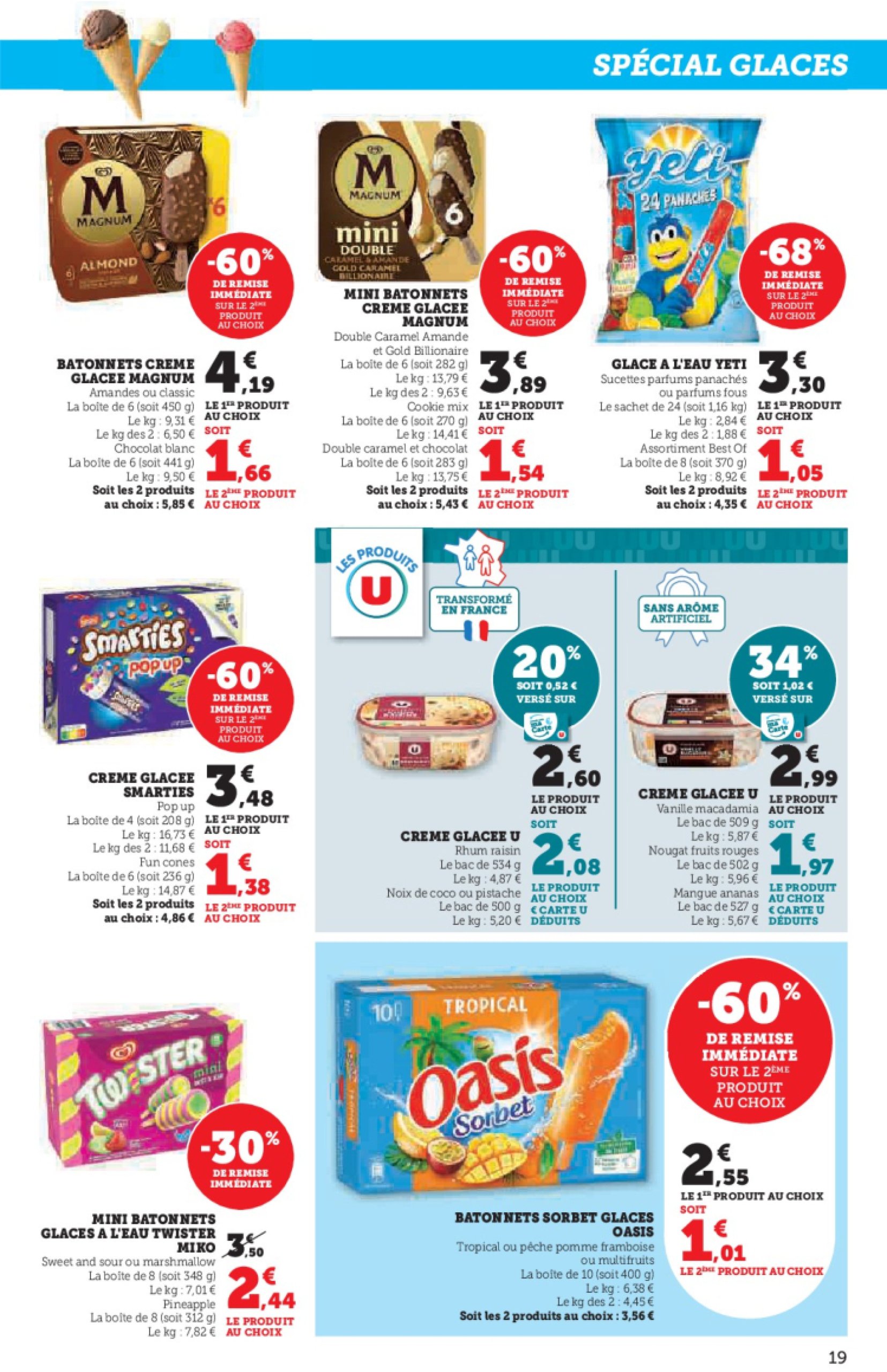 super-u - Catalogue Super U valable du 24/06 au 06/07 - page: 19
