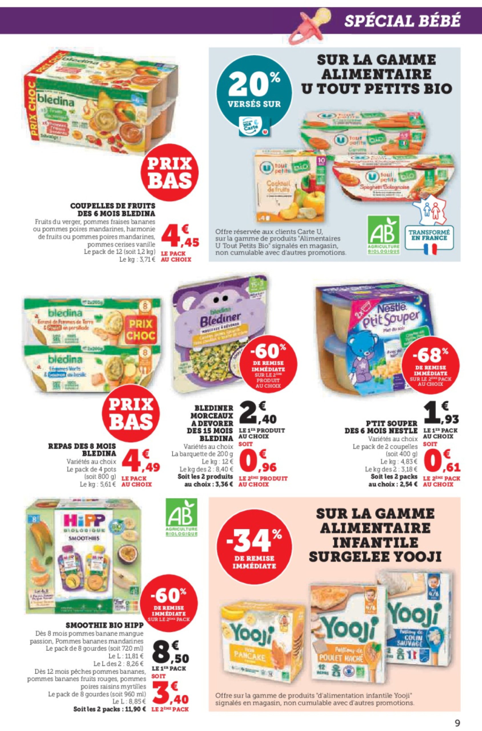 super-u - Catalogue Super U valable du 24/06 au 06/07 - page: 9