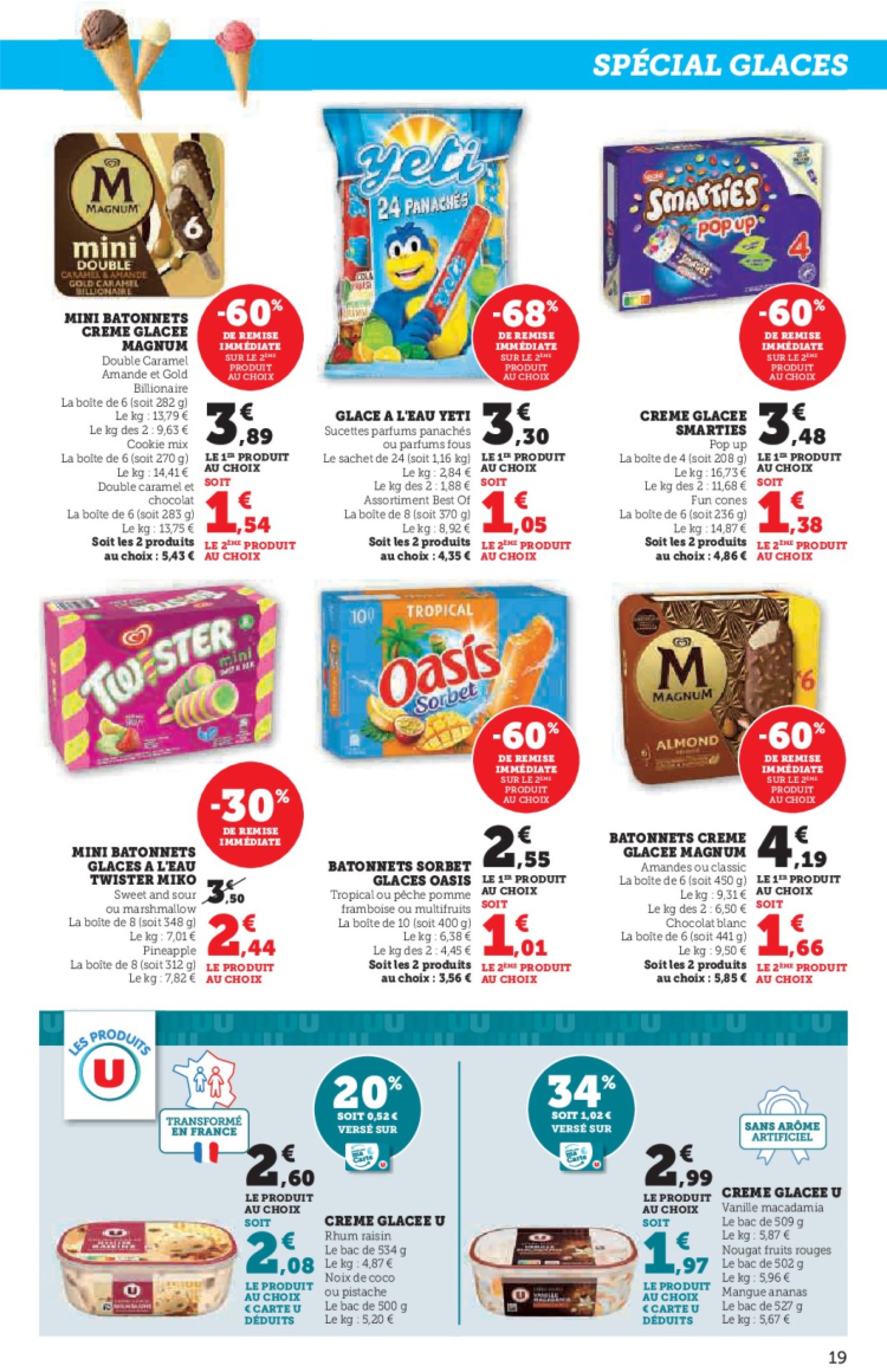 super-u - Catalogue Hyper U valable du 24/06 au 06/07 - page: 19 super-u - Catalogue Hyper U valable du 24/06 au 06/07 - page: 19