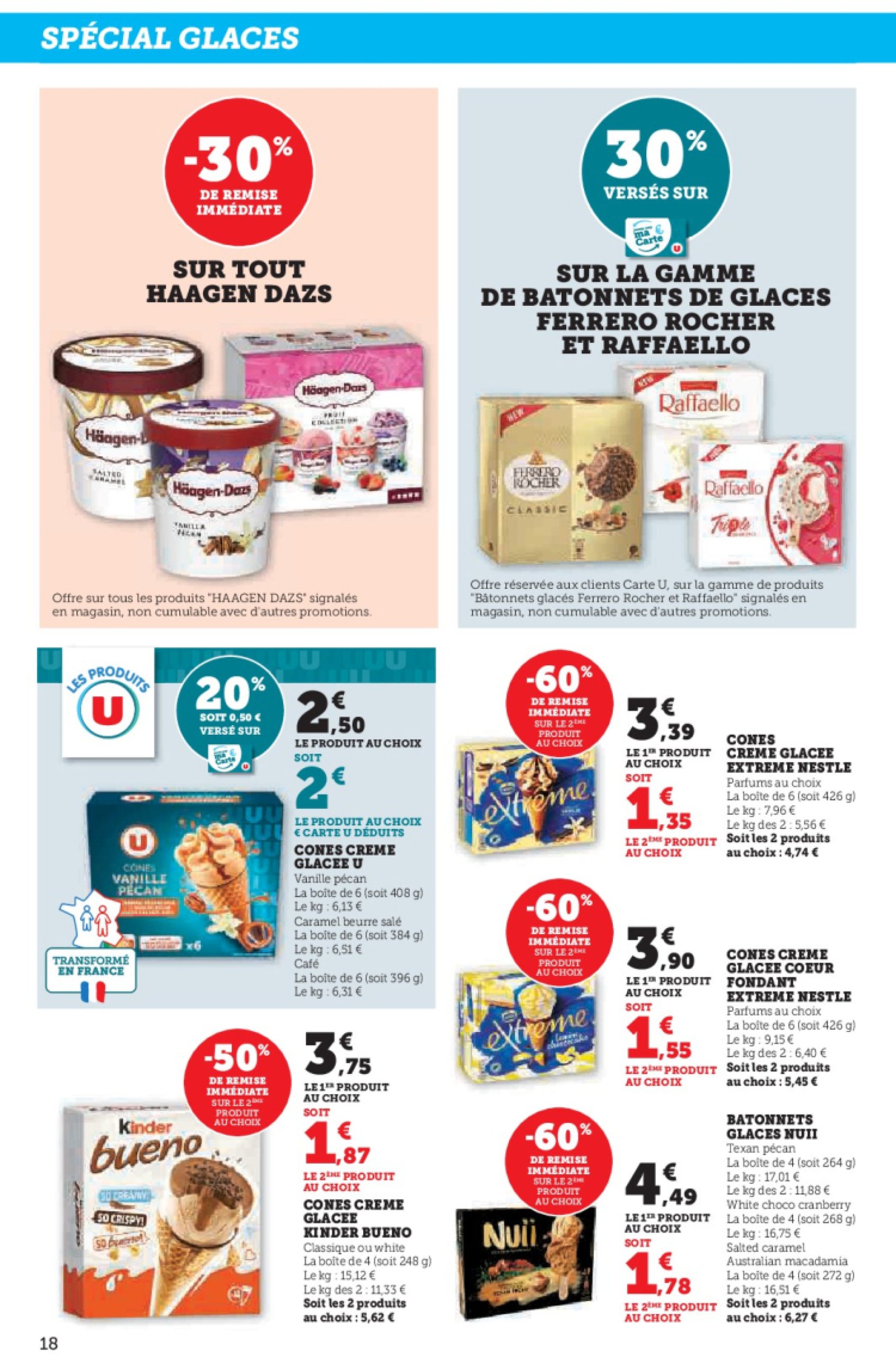 super-u - Catalogue Hyper U valable du 24/06 au 06/07 - page: 18 super-u - Catalogue Hyper U valable du 24/06 au 06/07 - page: 18