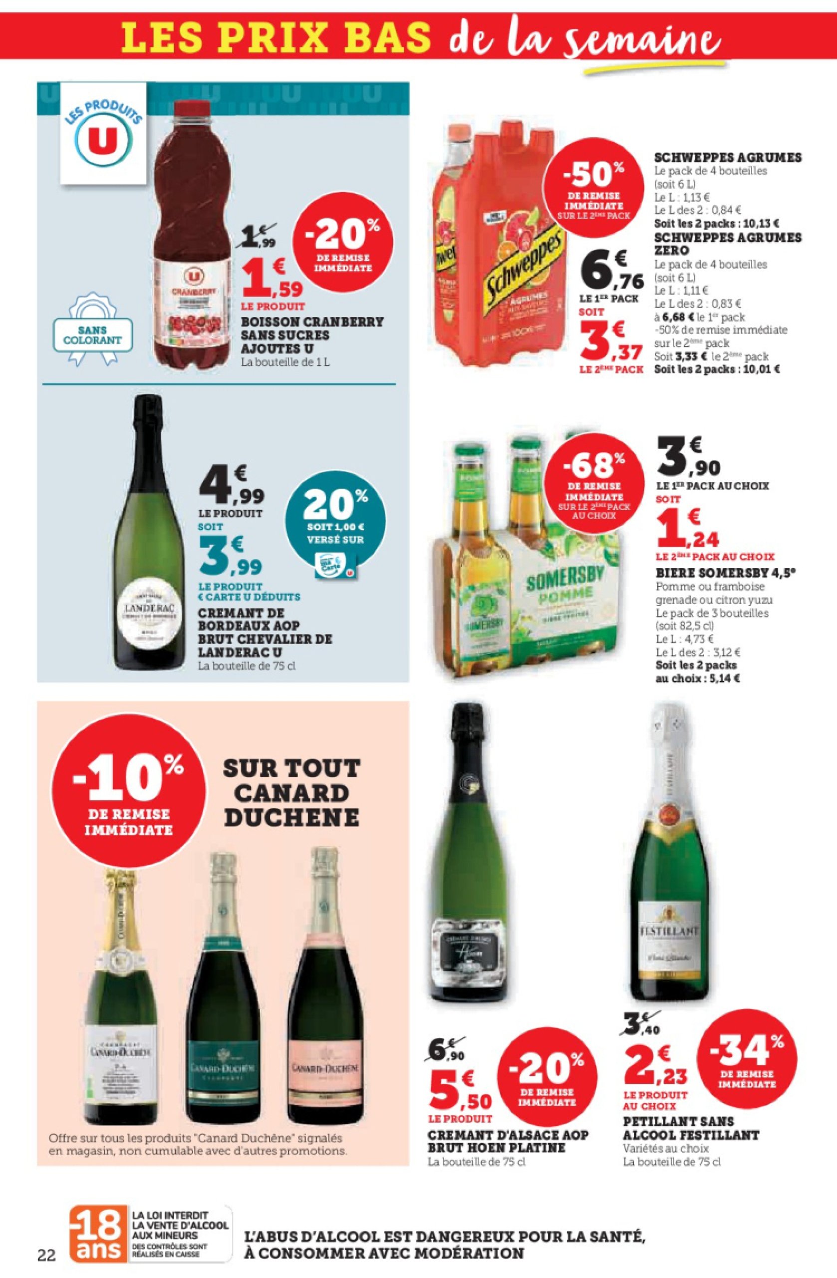 super-u - Catalogue Hyper U valable du 24/06 au 06/07 - page: 22 super-u - Catalogue Hyper U valable du 24/06 au 06/07 - page: 22