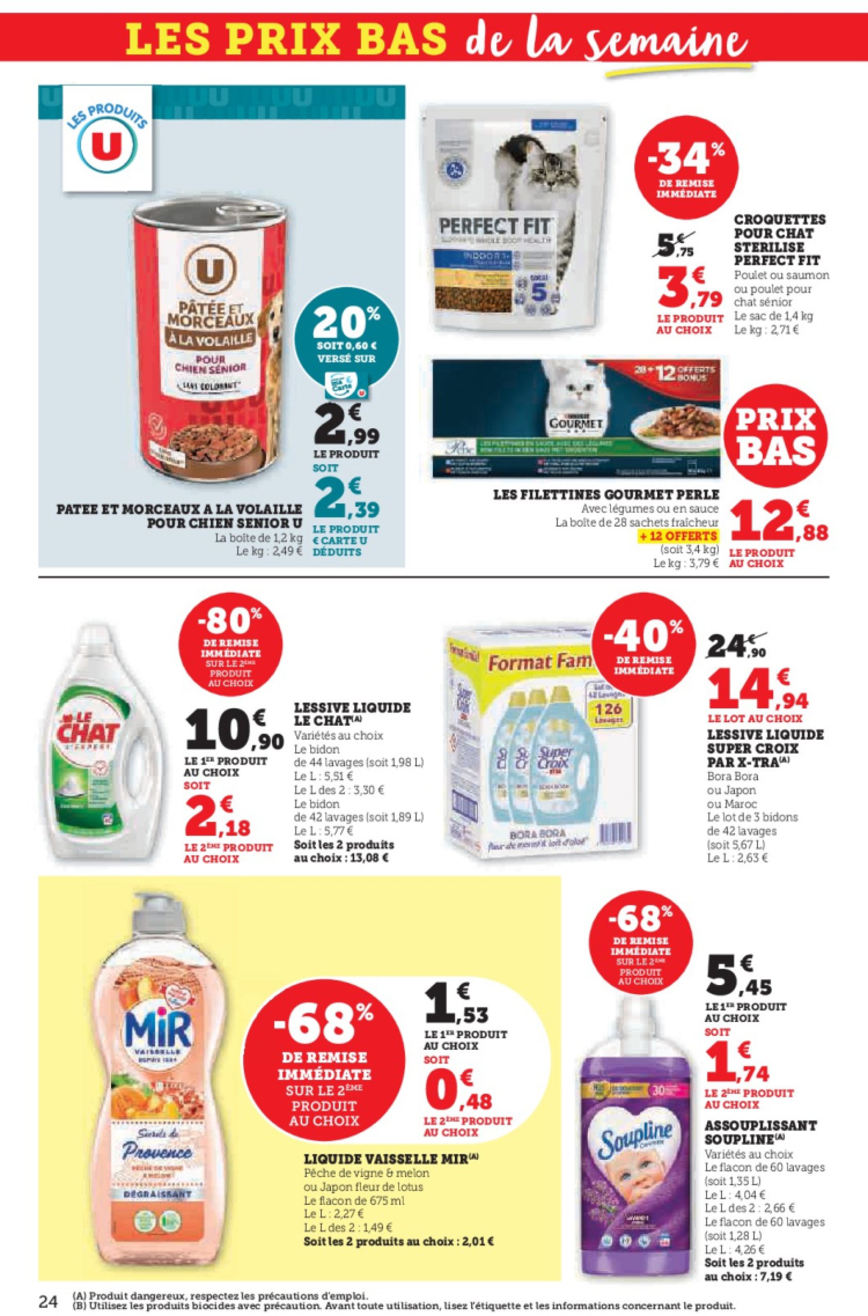 super-u - Catalogue Hyper U valable du 24/06 au 06/07 - page: 24 super-u - Catalogue Hyper U valable du 24/06 au 06/07 - page: 24