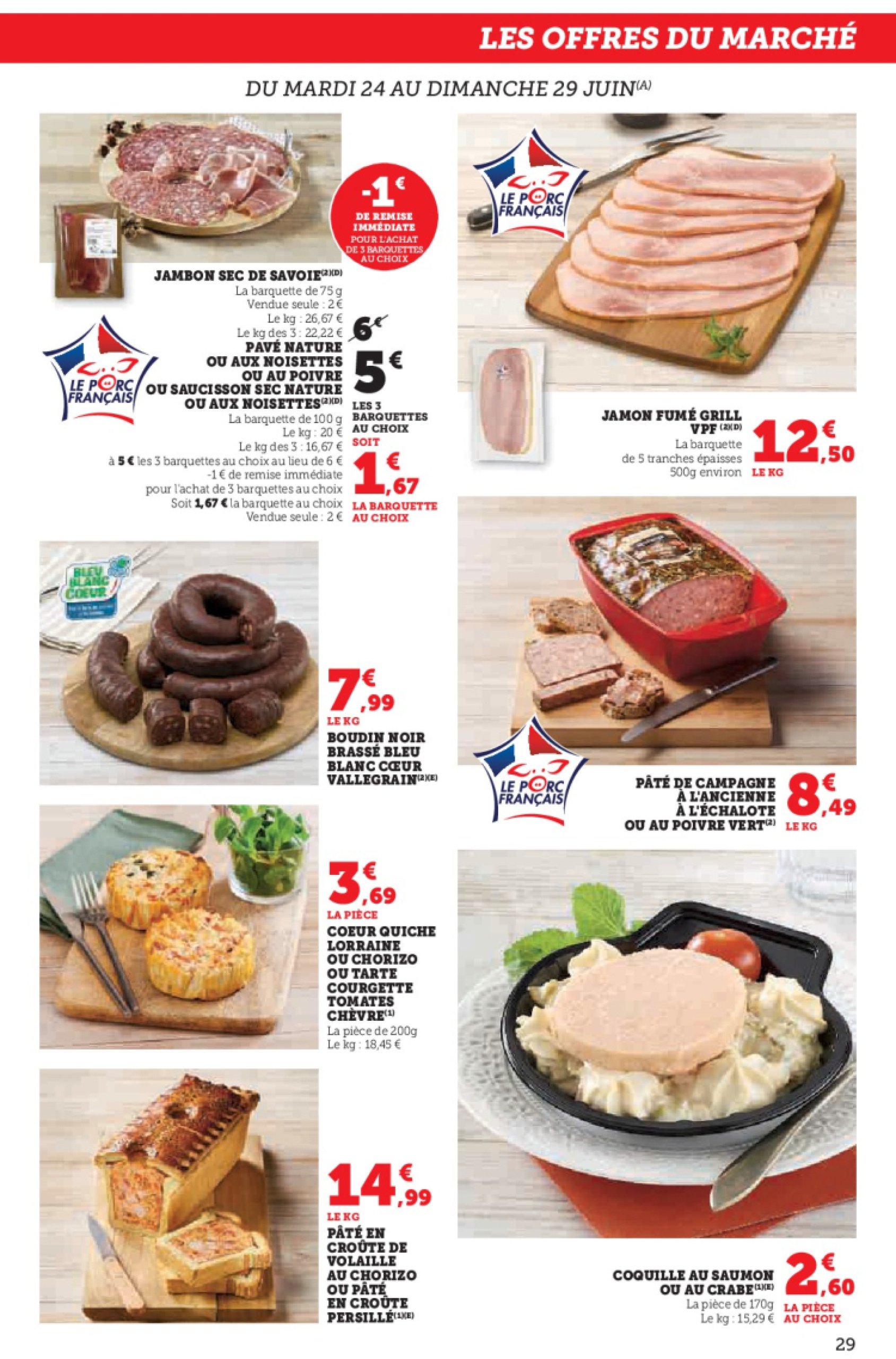 super-u - Catalogue Hyper U valable du 24/06 au 06/07 - page: 29 super-u - Catalogue Hyper U valable du 24/06 au 06/07 - page: 29