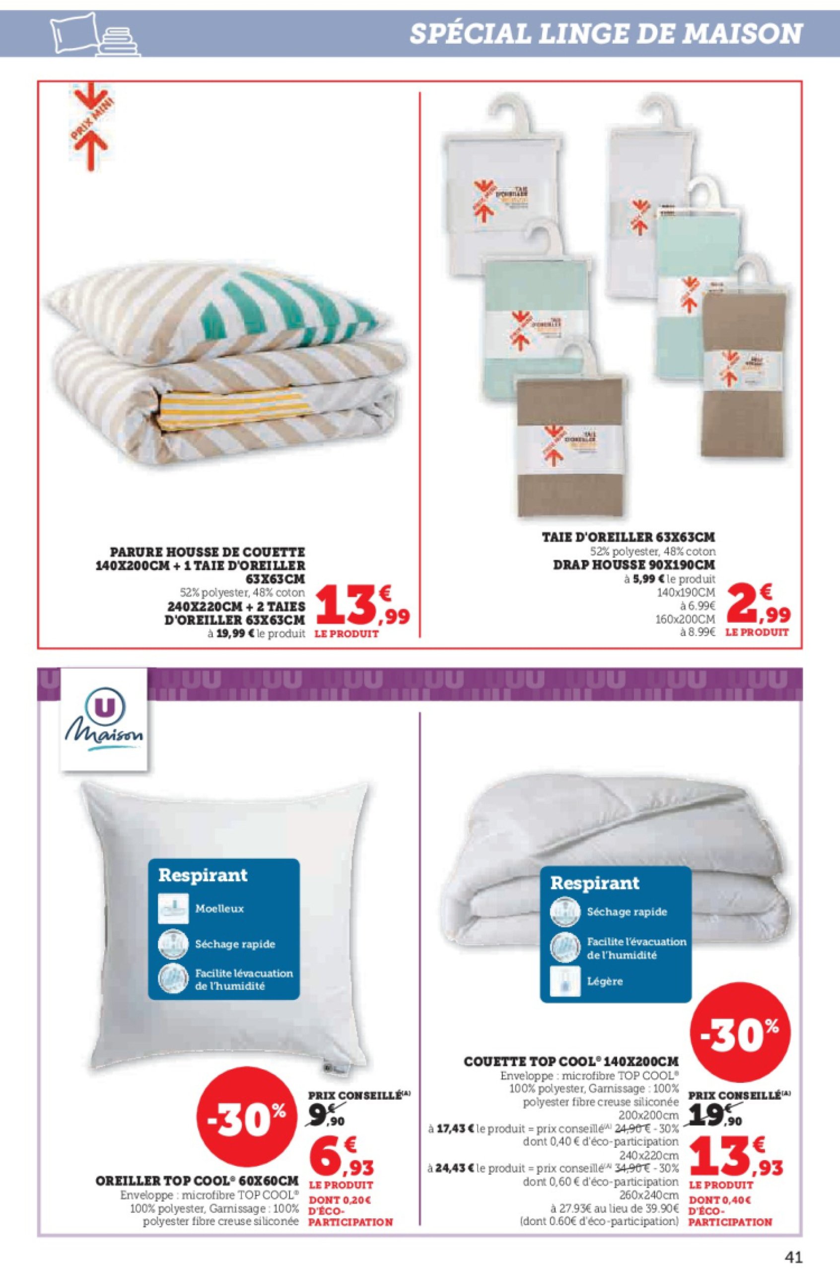 super-u - Catalogue Hyper U valable du 24/06 au 06/07 - page: 41 super-u - Catalogue Hyper U valable du 24/06 au 06/07 - page: 41