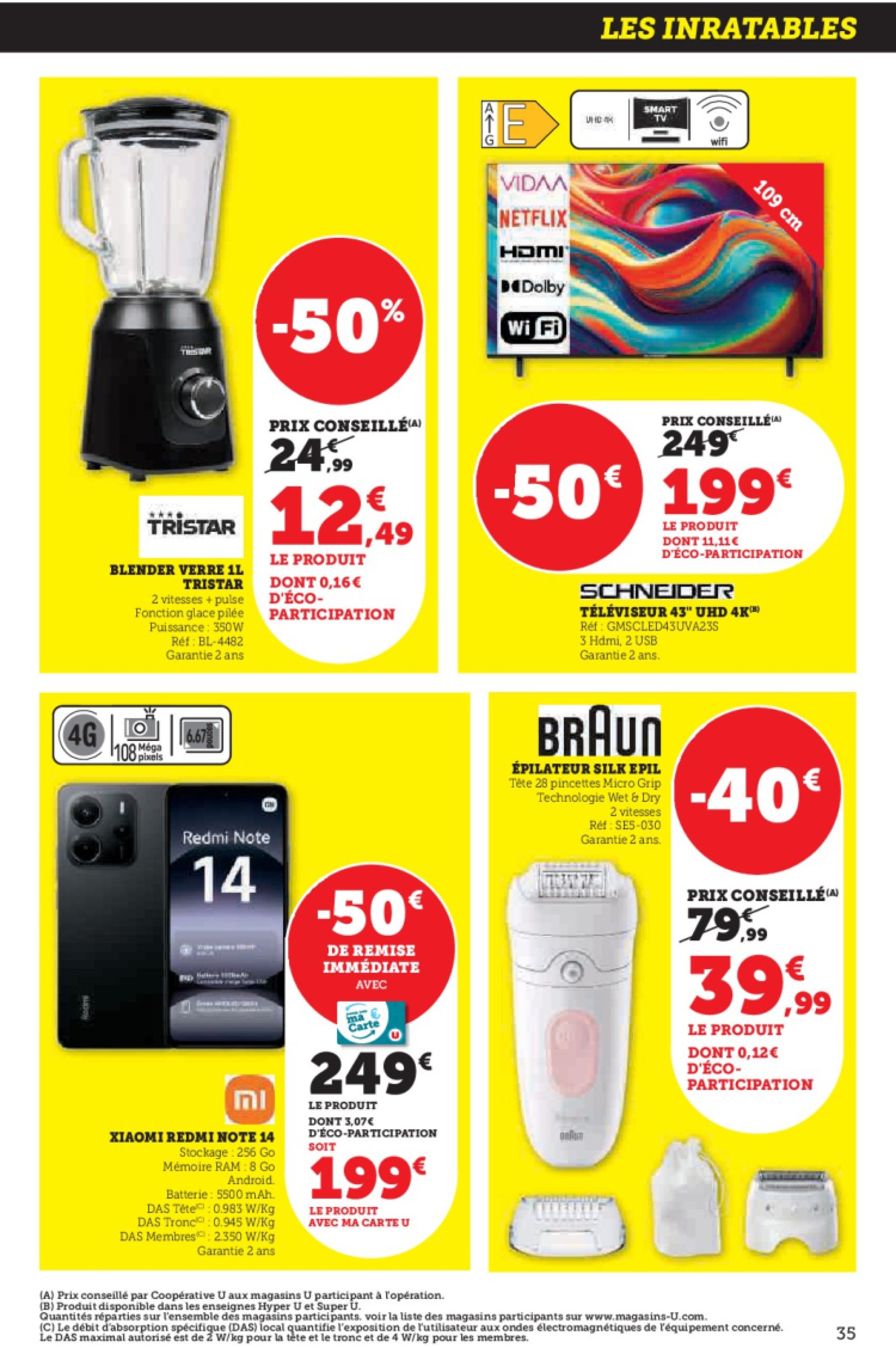 super-u - Catalogue Hyper U valable du 24/06 au 06/07 - page: 35 super-u - Catalogue Hyper U valable du 24/06 au 06/07 - page: 35