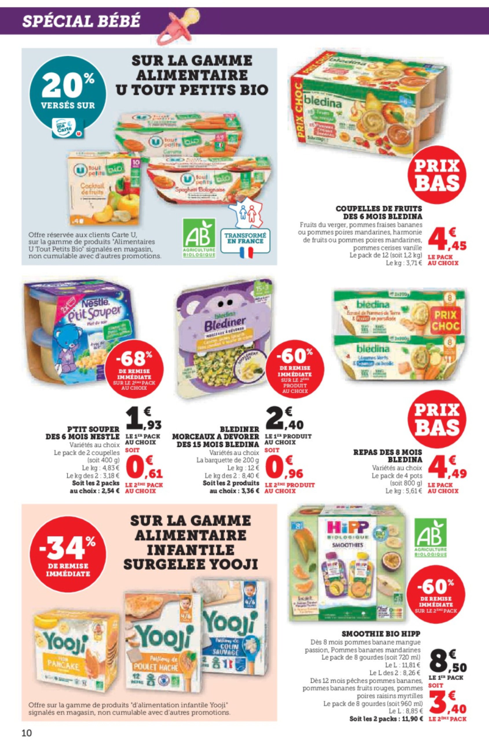 super-u - Catalogue Hyper U valable du 24/06 au 06/07 - page: 10 super-u - Catalogue Hyper U valable du 24/06 au 06/07 - page: 10