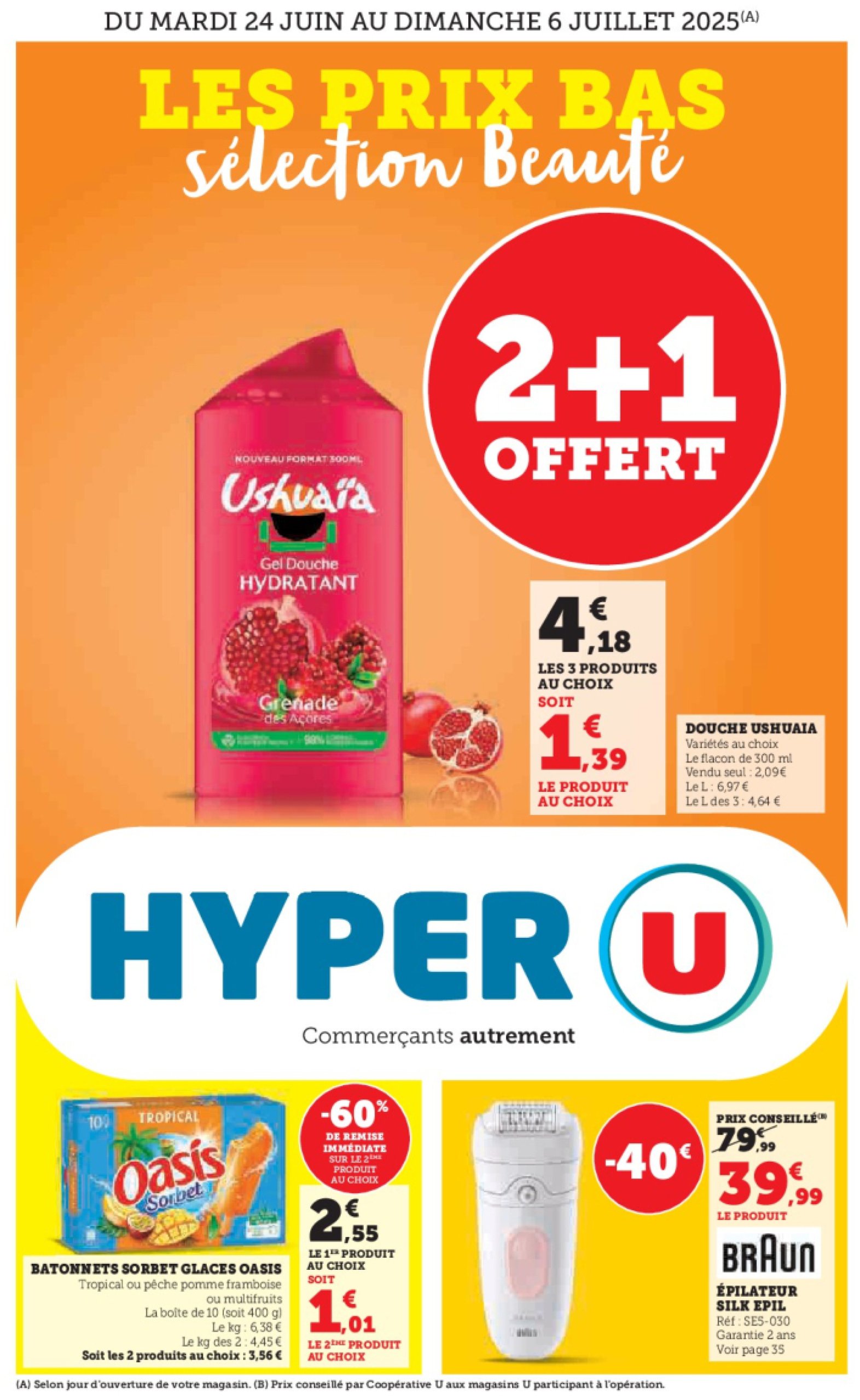 super-u - Catalogue Hyper U valable du 24/06 au 06/07