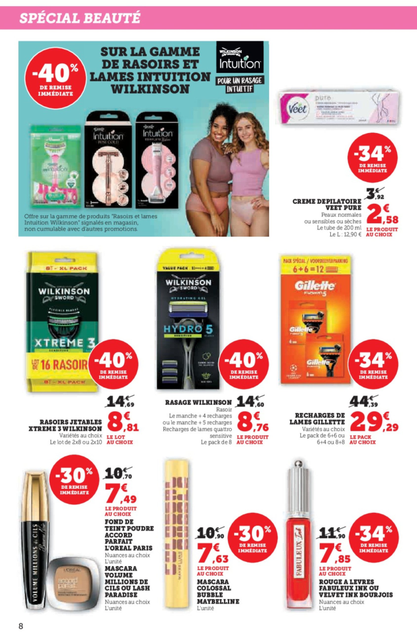 super-u - Catalogue Hyper U valable du 24/06 au 06/07 - page: 8 super-u - Catalogue Hyper U valable du 24/06 au 06/07 - page: 8