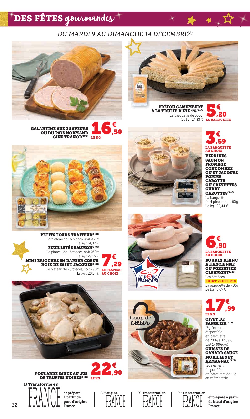 super-u - Catalogue Super U valable du 09/12 au 24/12 - page: 32