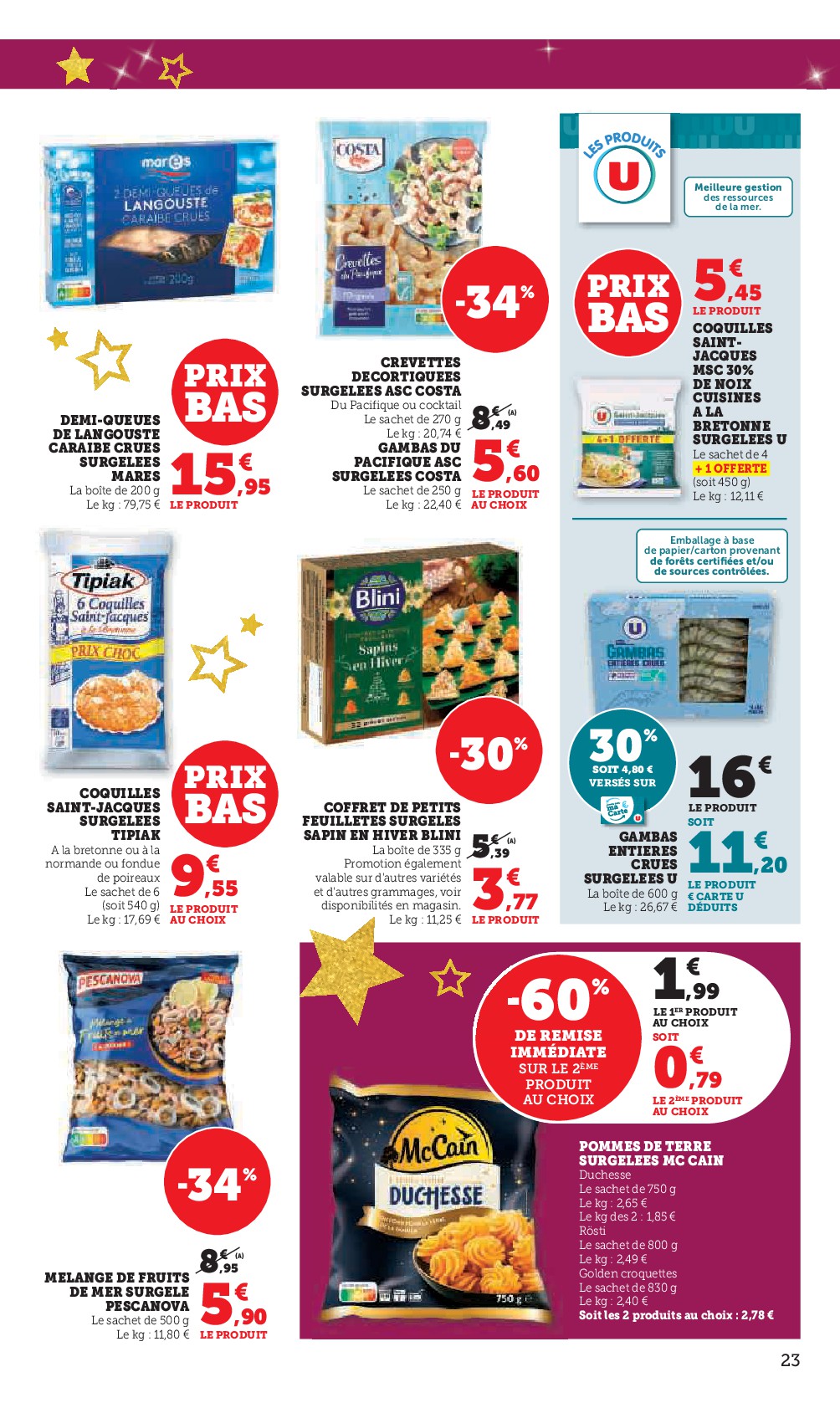 super-u - Catalogue Super U valable du 09/12 au 24/12 - page: 23