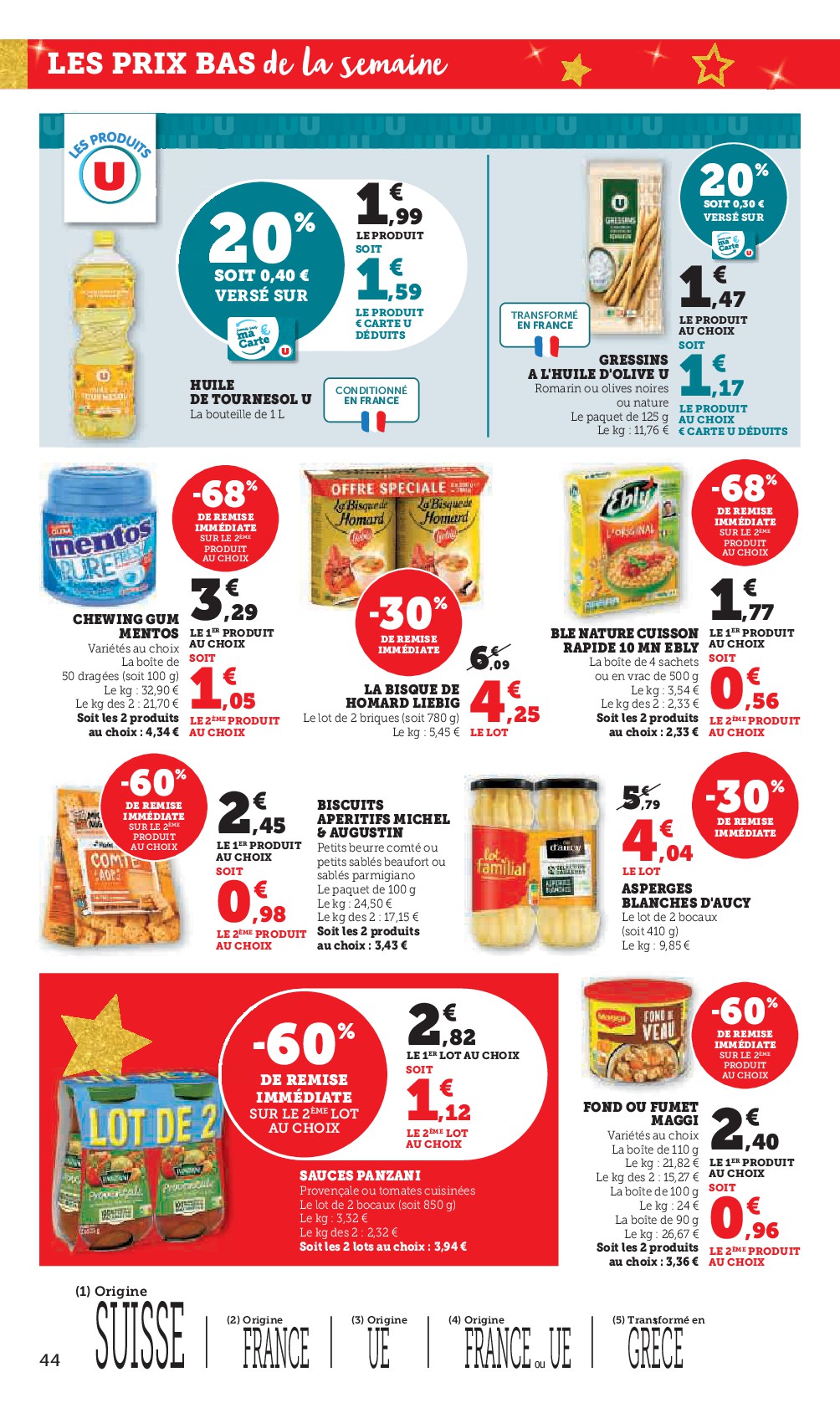 super-u - Catalogue Super U valable du 09/12 au 24/12 - page: 44