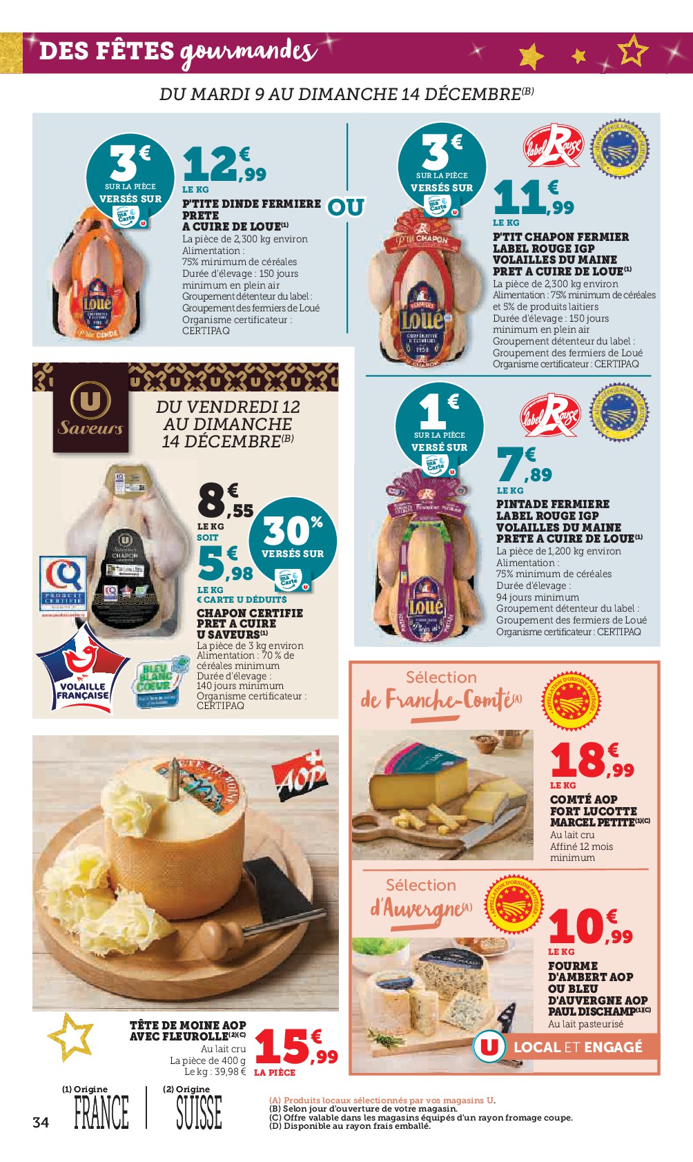 super-u - Catalogue Super U valable du 09/12 au 24/12 - page: 34
