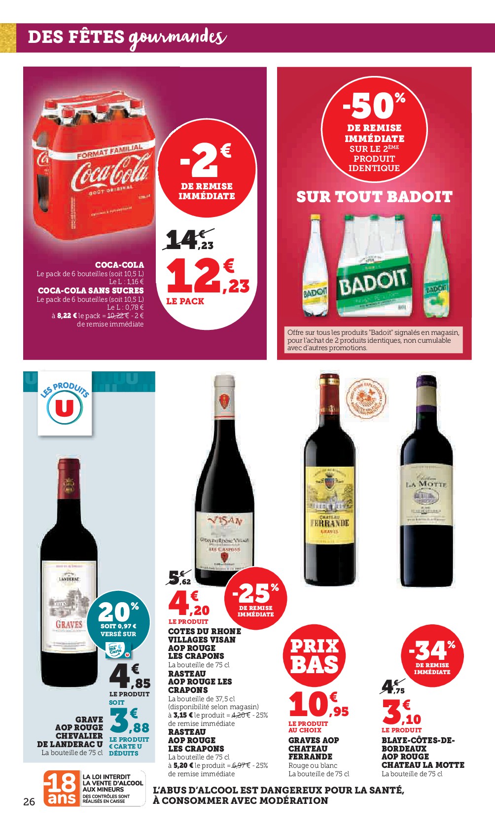 super-u - Catalogue Super U valable du 09/12 au 24/12 - page: 26