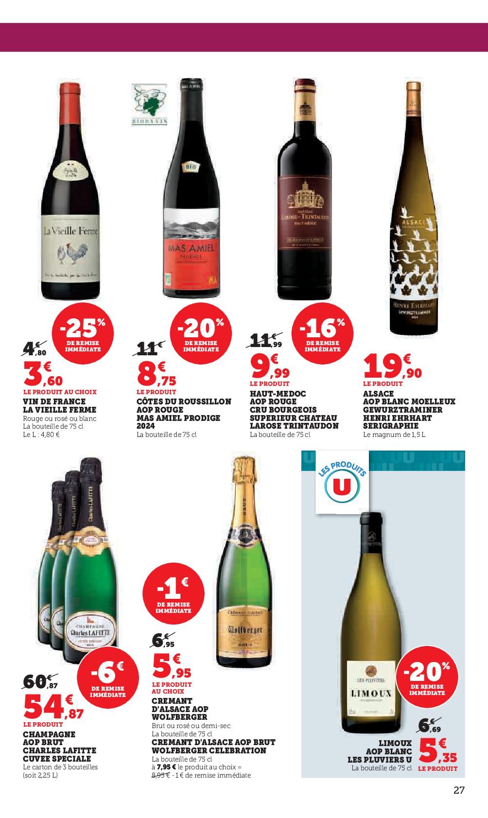 super-u - Catalogue Super U valable du 09/12 au 24/12 - page: 27