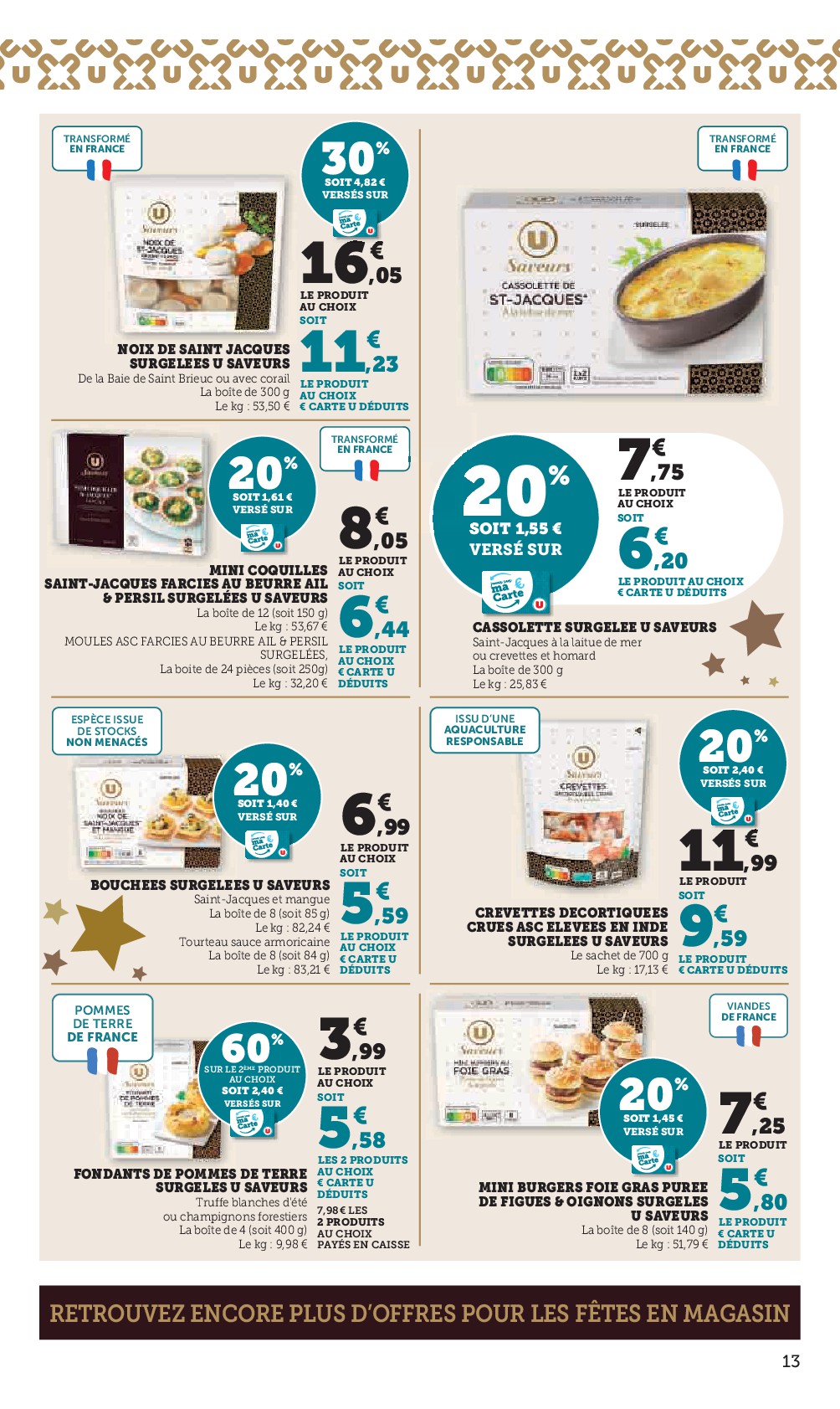 super-u - Catalogue Super U valable du 09/12 au 24/12 - page: 13