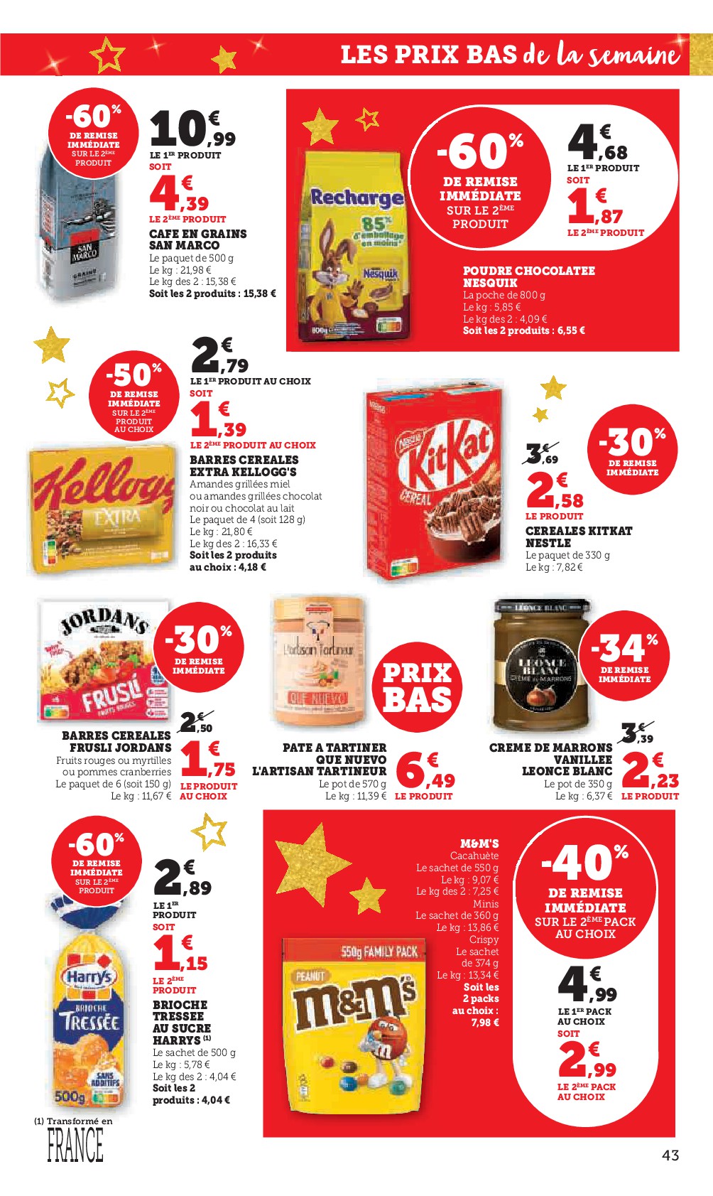 super-u - Catalogue Super U valable du 09/12 au 24/12 - page: 43