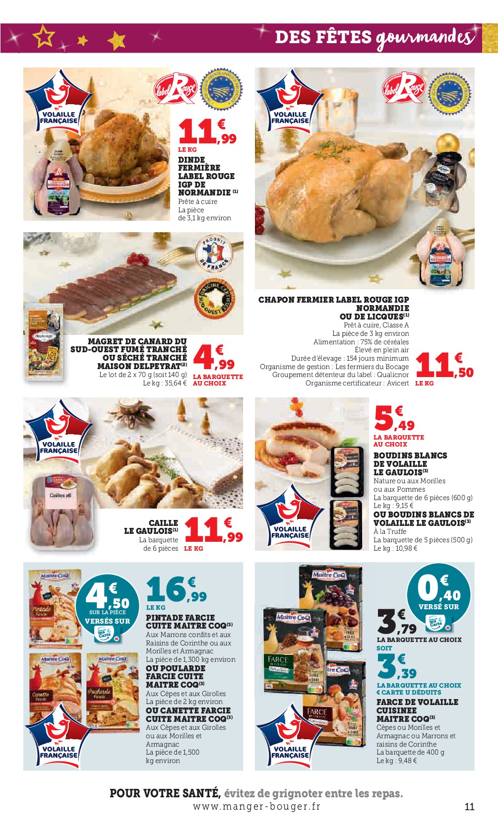 super-u - Catalogue Super U valable du 17/12 au 24/12 - page: 11
