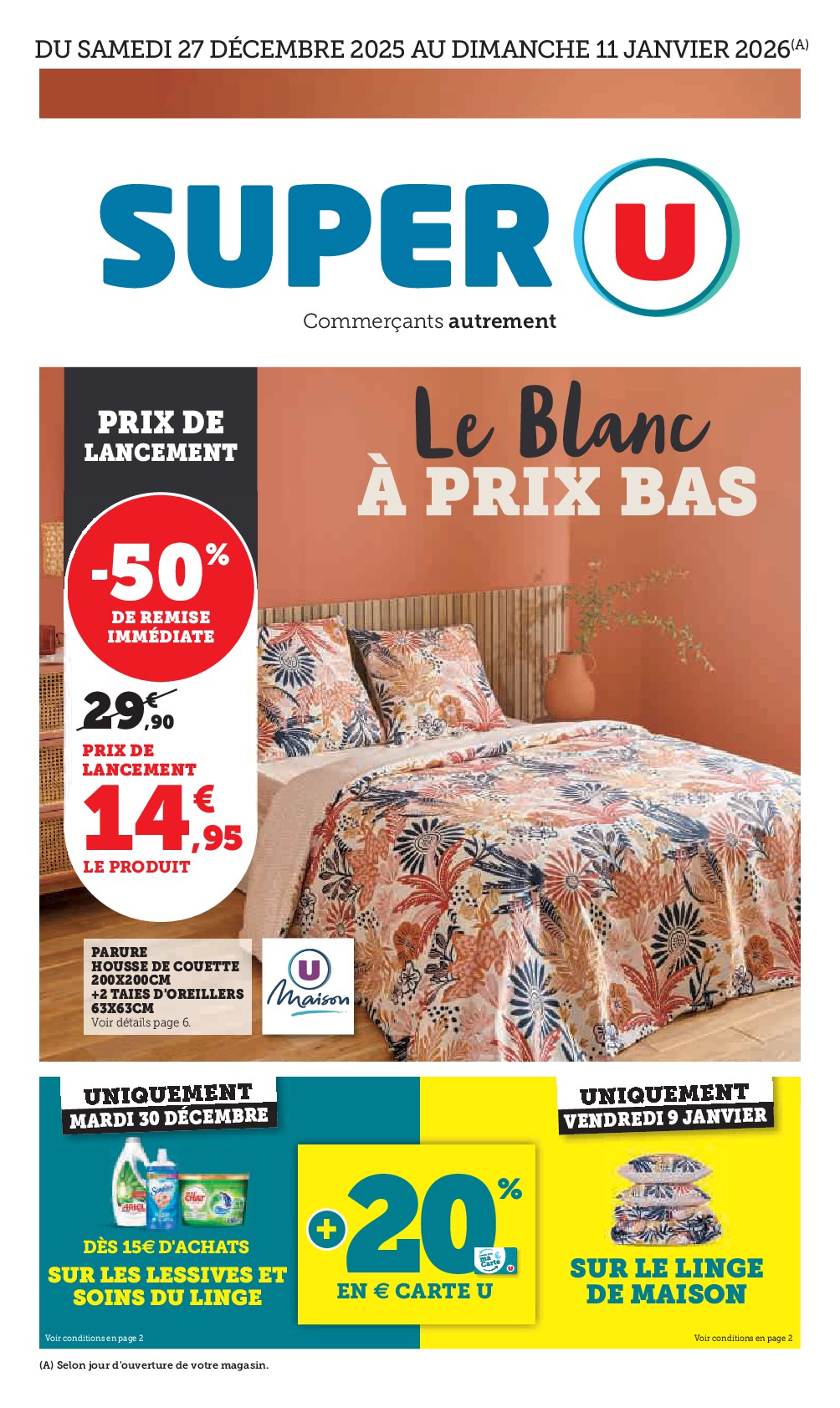 super-u - Catalogue Super U valable du 27/12 au 11/01