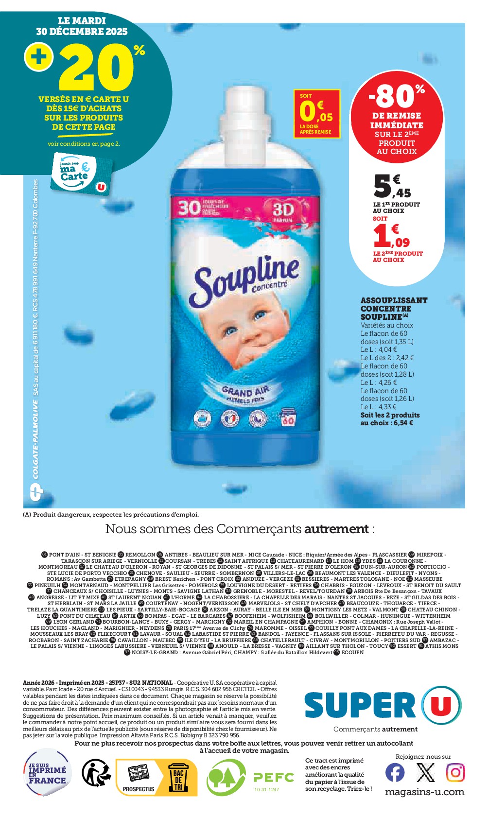 super-u - Catalogue Super U valable du 27/12 au 11/01 - page: 18