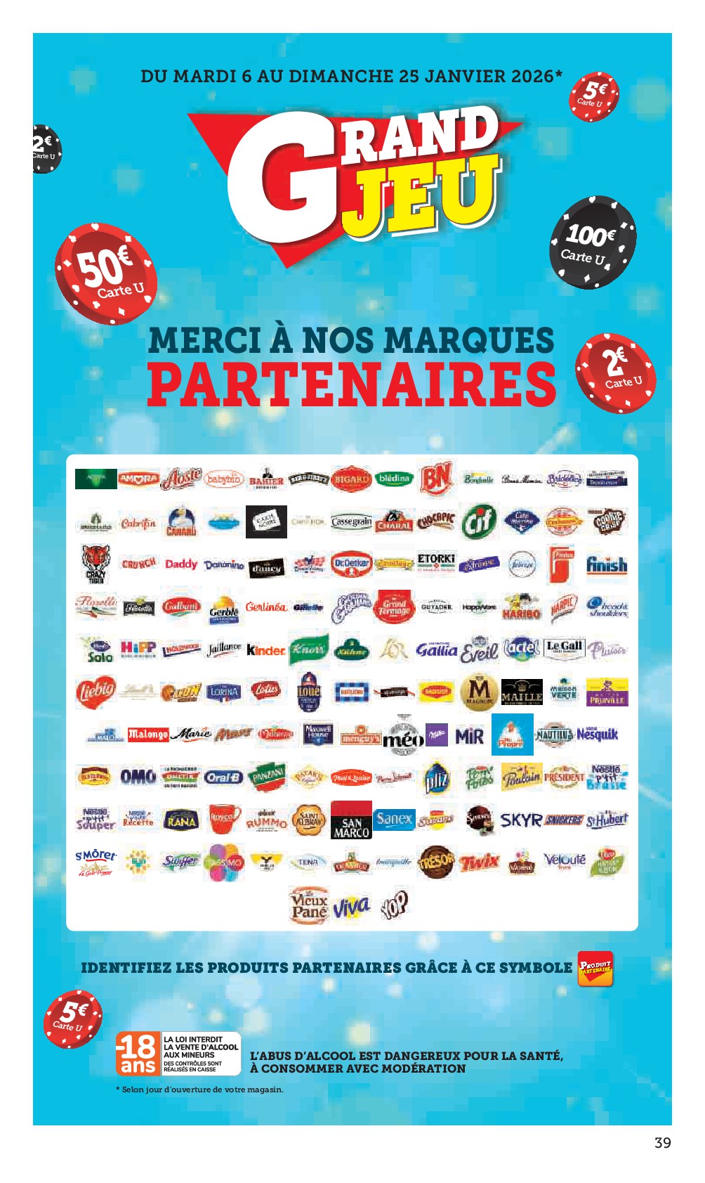 super-u - Catalogue Super U valable du 06/01 au 18/01 - page: 39