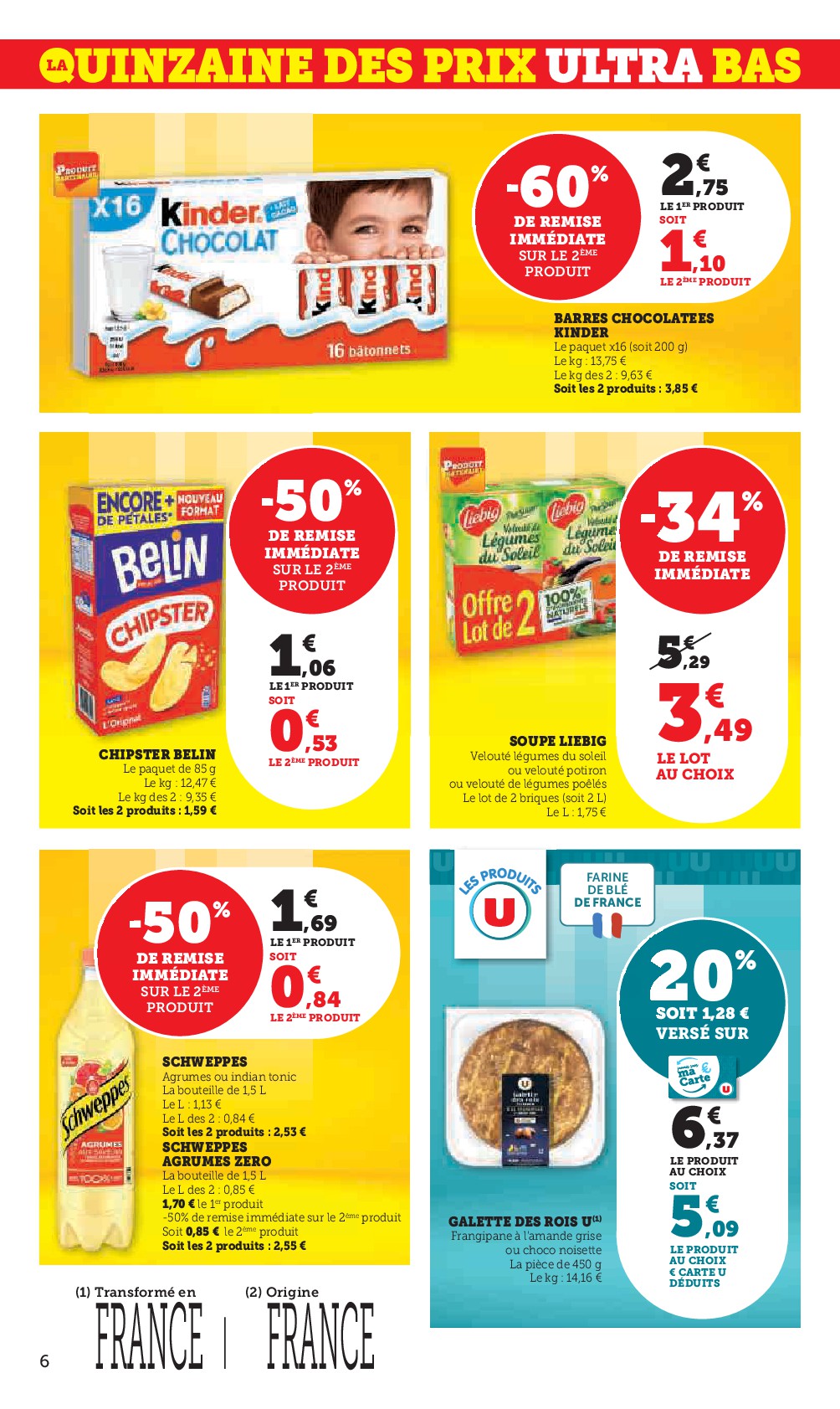 super-u - Catalogue Super U valable du 06/01 au 18/01 - page: 6