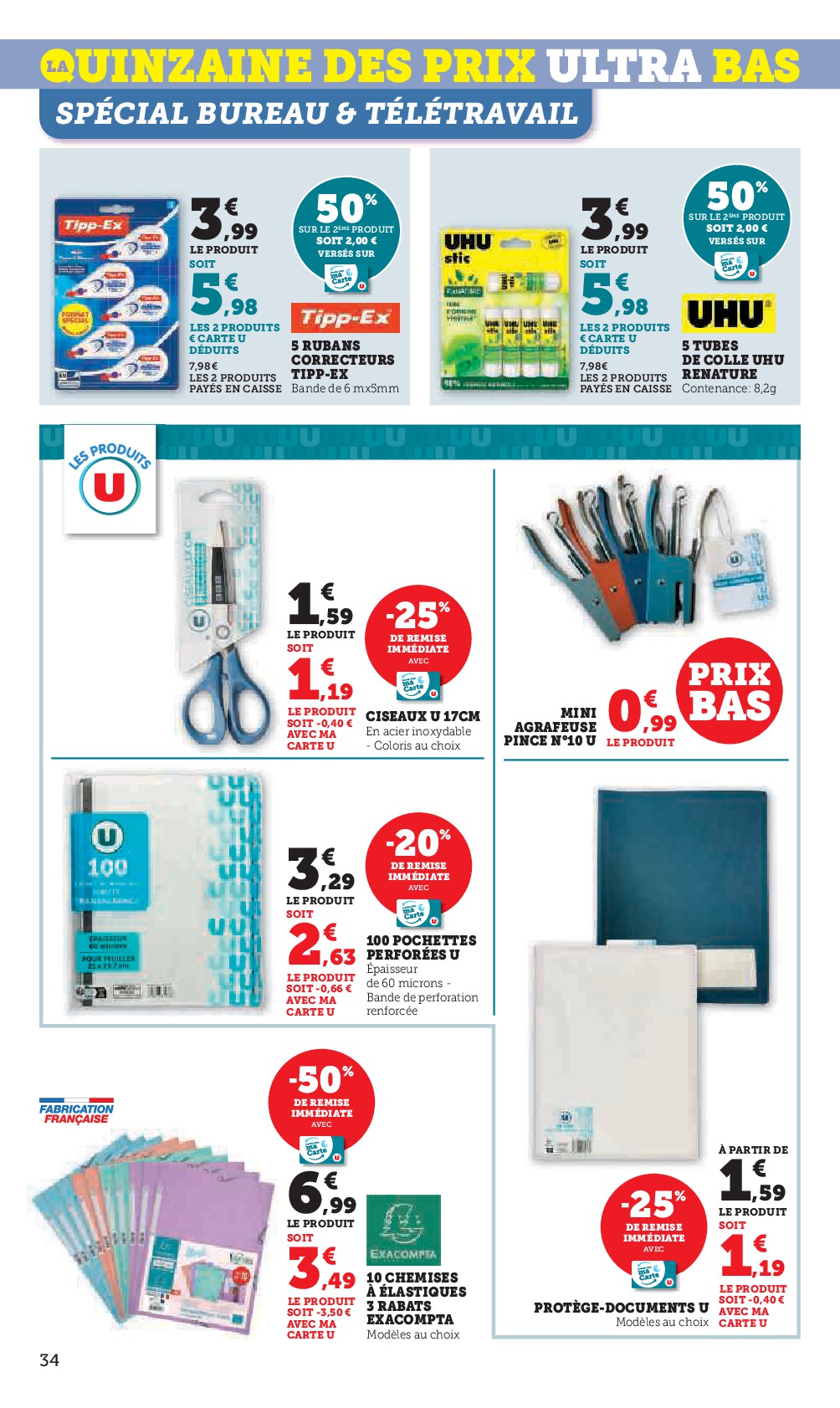 super-u - Catalogue Super U valable du 06/01 au 18/01 - page: 34