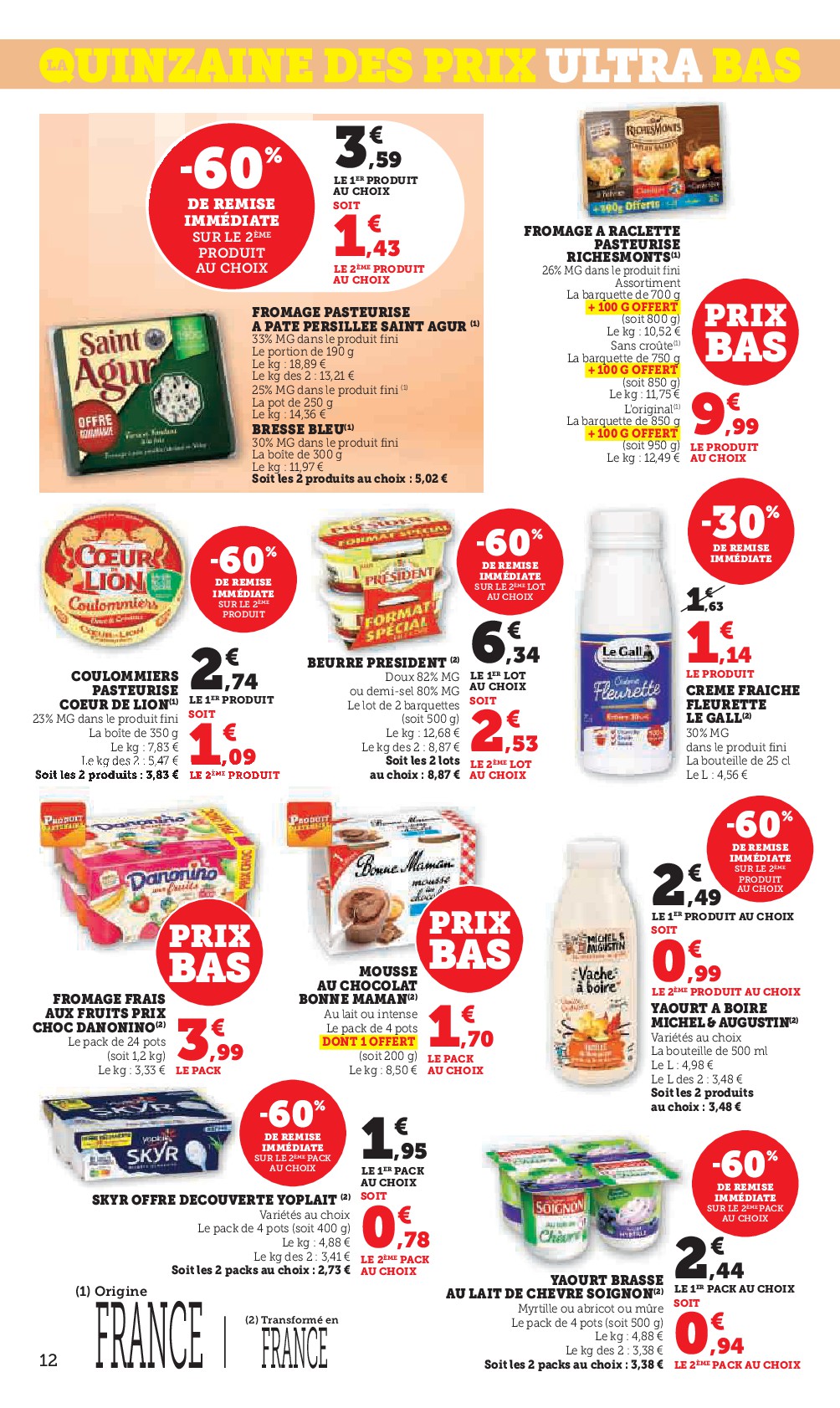 super-u - Catalogue Super U valable du 13/01 au 25/01 - page: 12