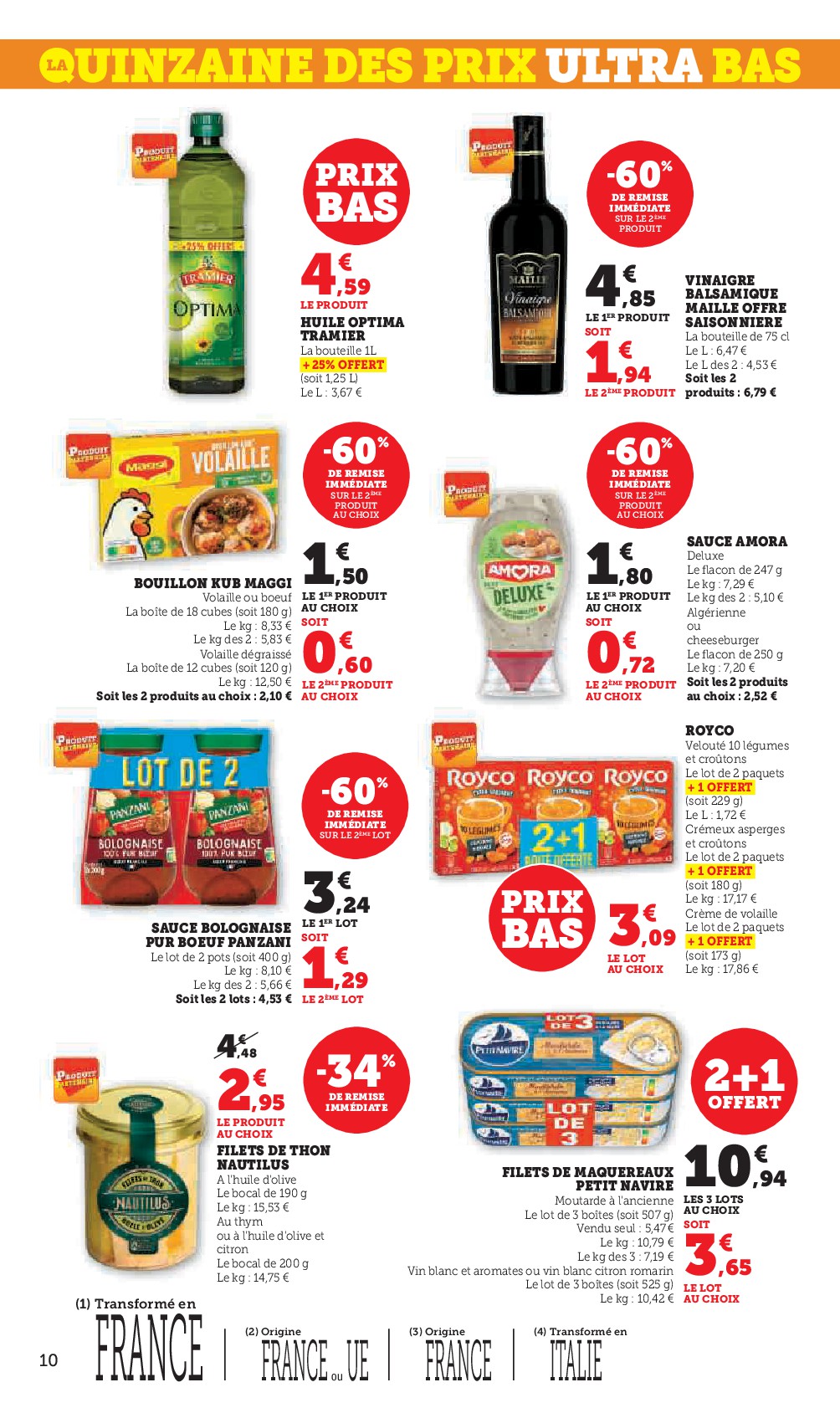 super-u - Catalogue Super U valable du 13/01 au 25/01 - page: 10